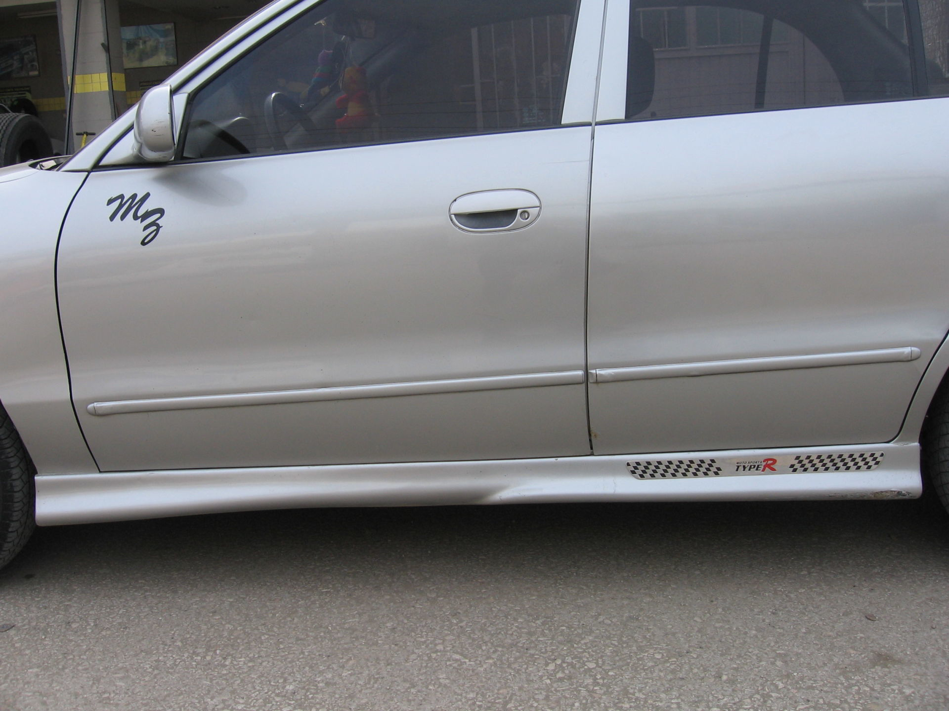 Hyundai Accent Uyumlu Marşpiyel 2 Parça Fiber 2003-2005
