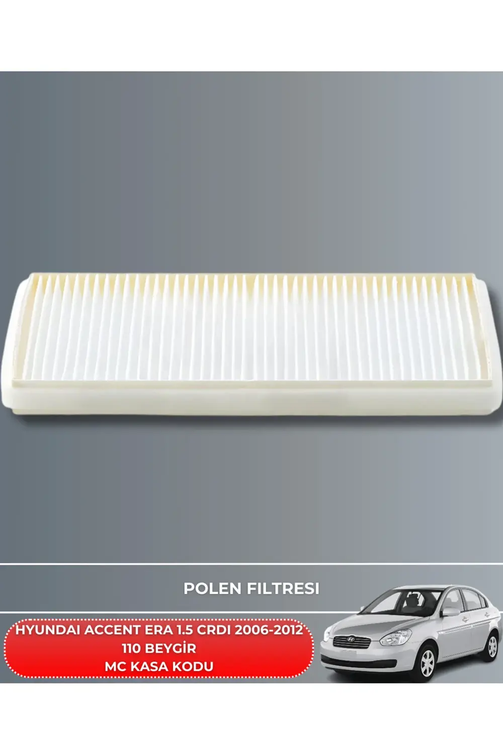 HYUNDAI ACCENT ERA 1.5 CRDI 2006-2012 110 BEYGİR BAKIM SETİ+YAĞ
