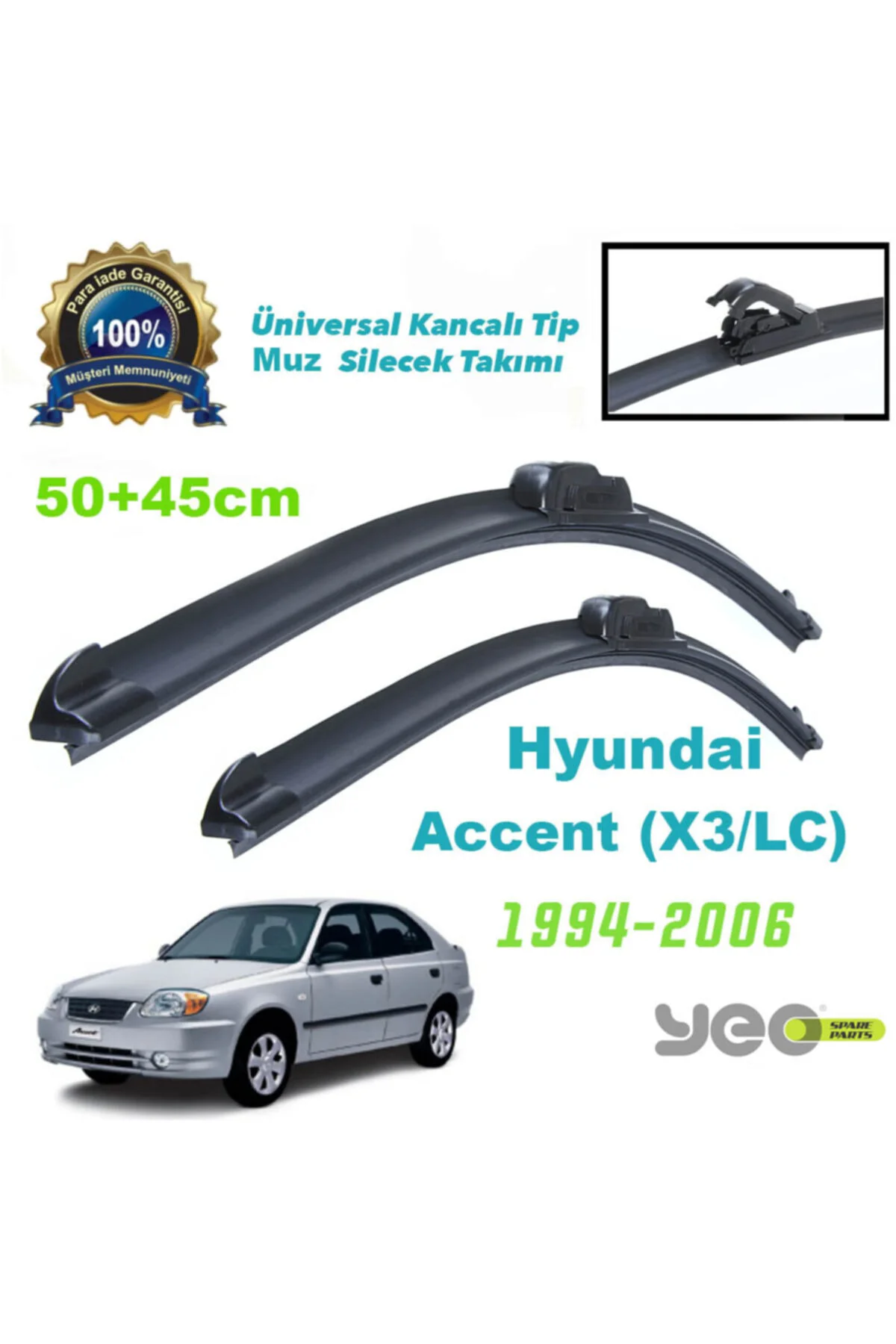 Hyundai Accent Lc Aeroflex Muz Silecek Takımı Fiyatı, Yorumları ve Özellikleri