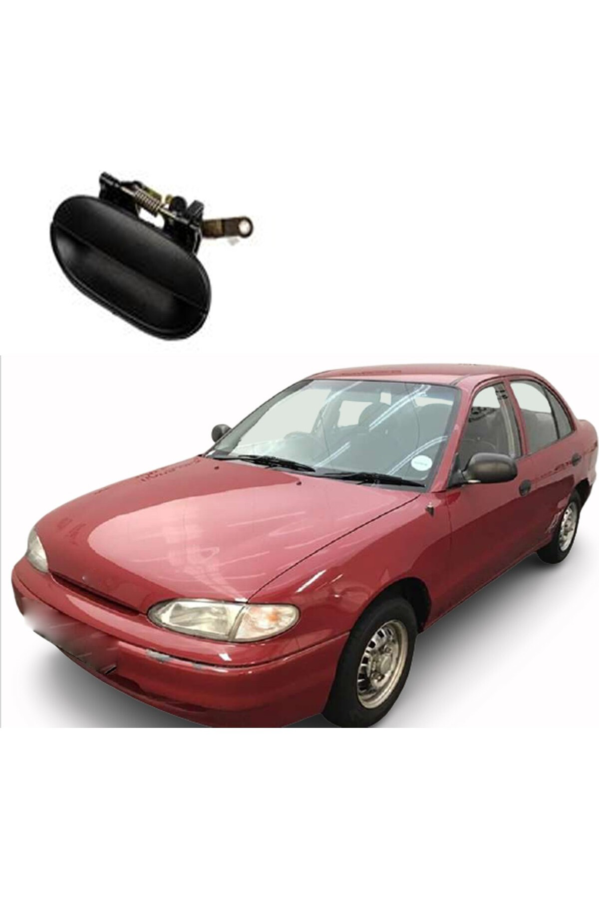 Gürtaş Hyundai Accent Yumurta Kasa Kapı Kolu Dış Arka 1994--1999