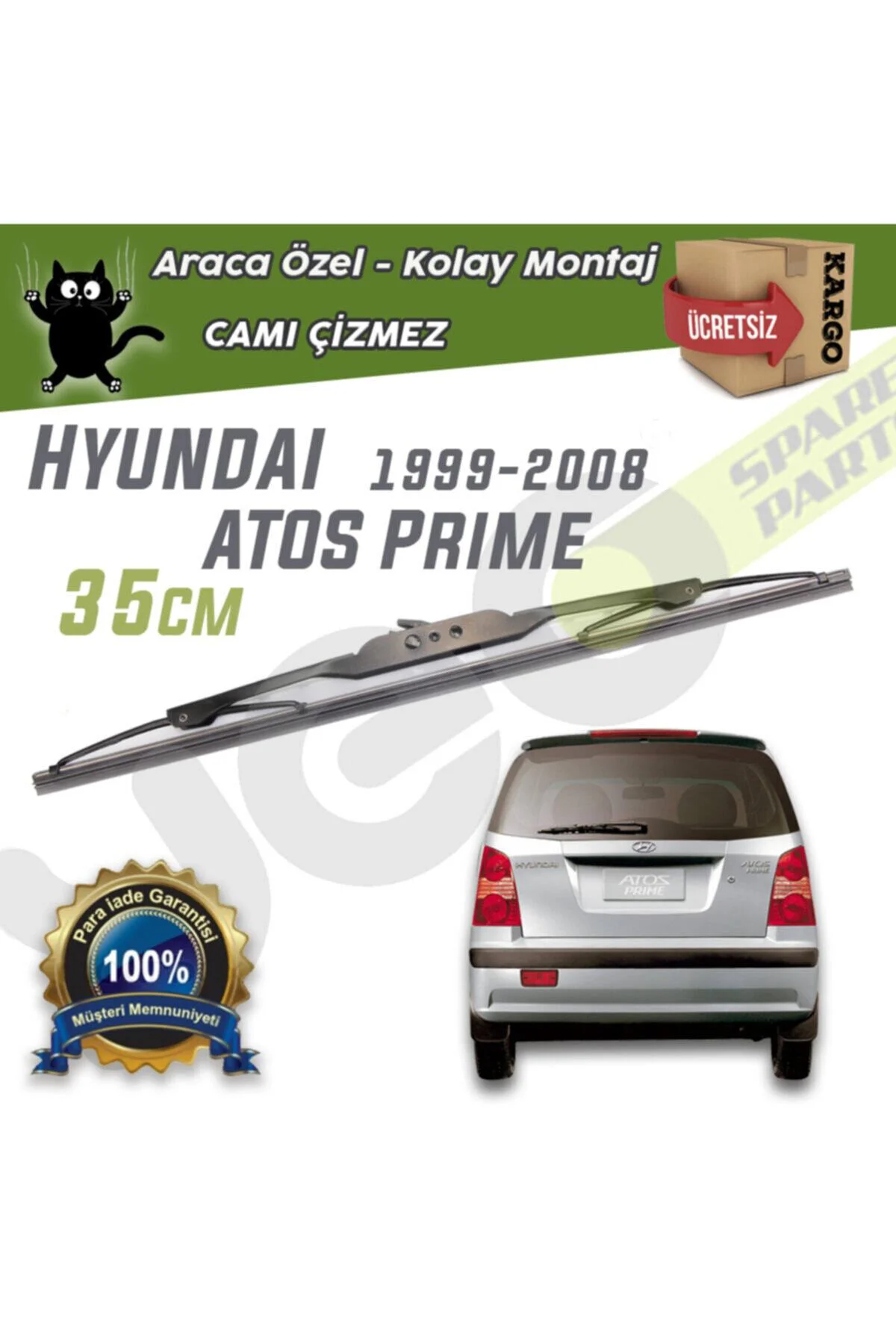 Hyundai Atos Prime Arka Silecek 1999-2008 Wiperear Fiyatı, Yorumları ve Özellikleri