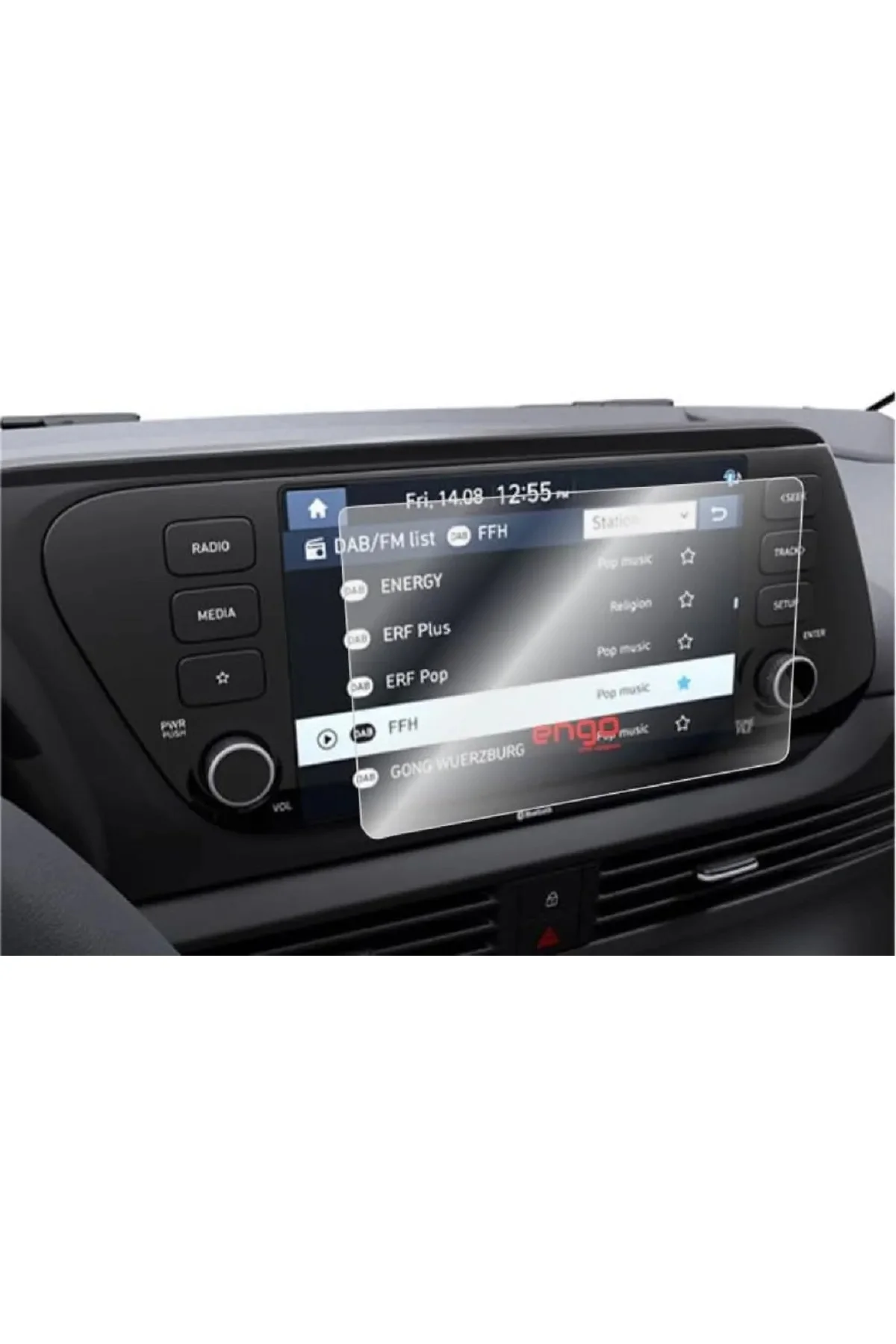 Hyundai Bayon Multimedya Navigasyon Ekran Koruyucu Nano Anti Brok