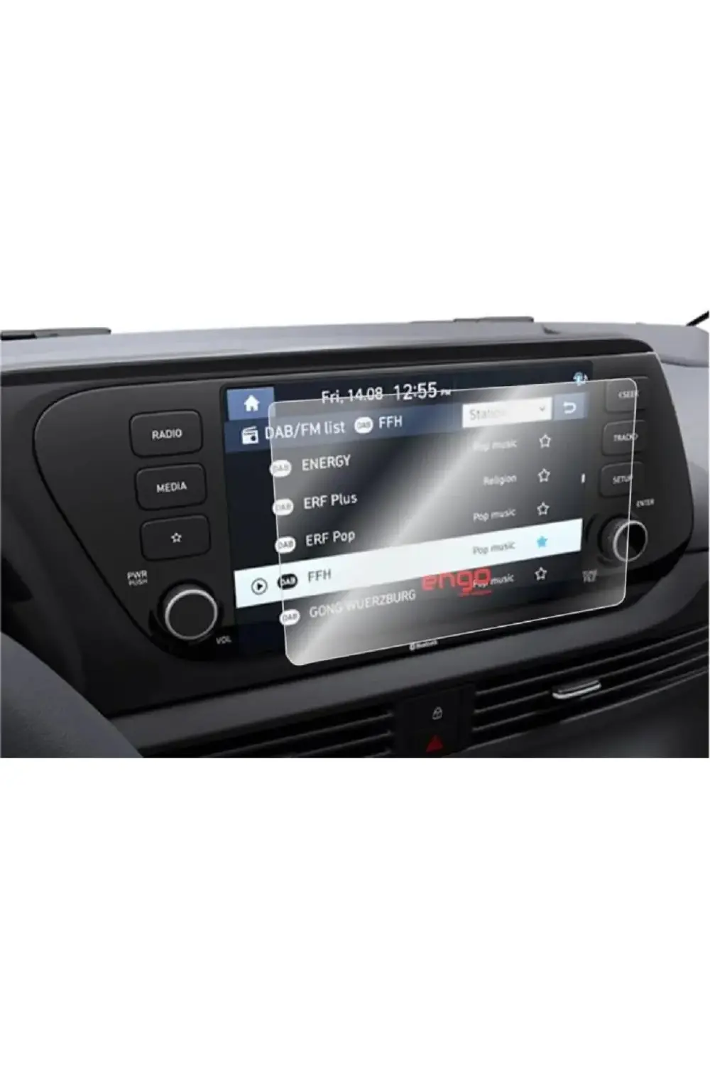 Hyundai Bayon Multimedya Navigasyon Ekran Koruyucu Nano Anti Brok