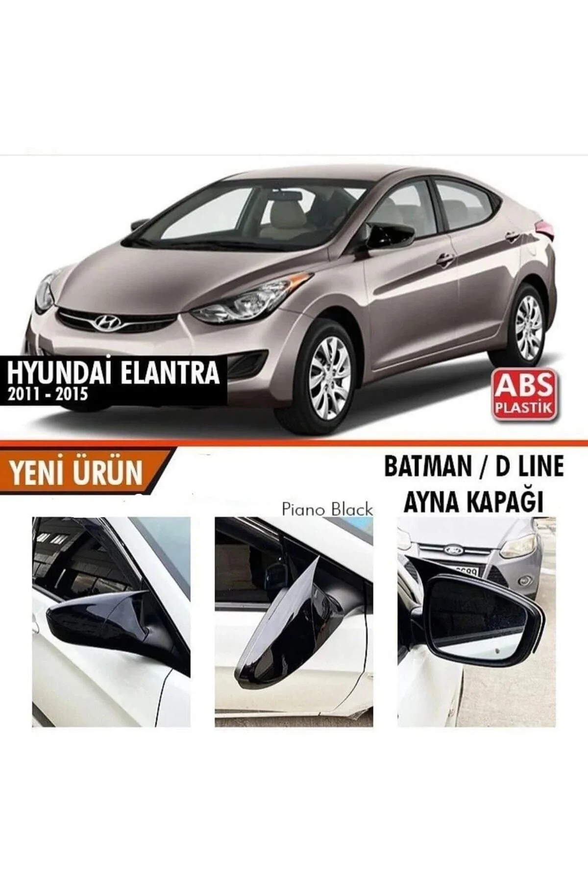 Hyundai Elantra 2011-2015 / D Lıne Ayna Kapağı