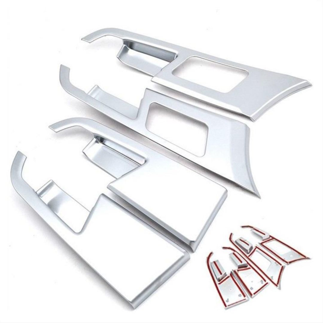 Hyundai Elantra Uyumlu 2016-2019 İç Kapı Kolu Kaplama - Silver (A