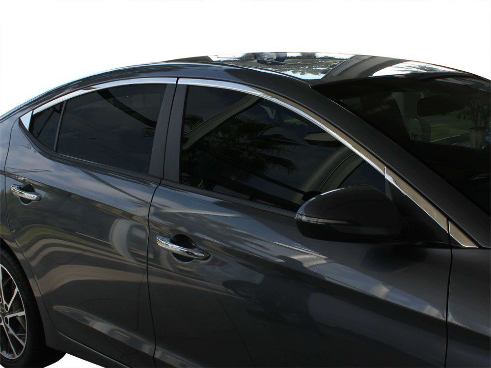 Hyundai Elantra Uyumlu 6 Cam Üst Çıtası 10 Parça Krom 2016 Ve Son Fiyatı, Yorumları ve Özellikleri