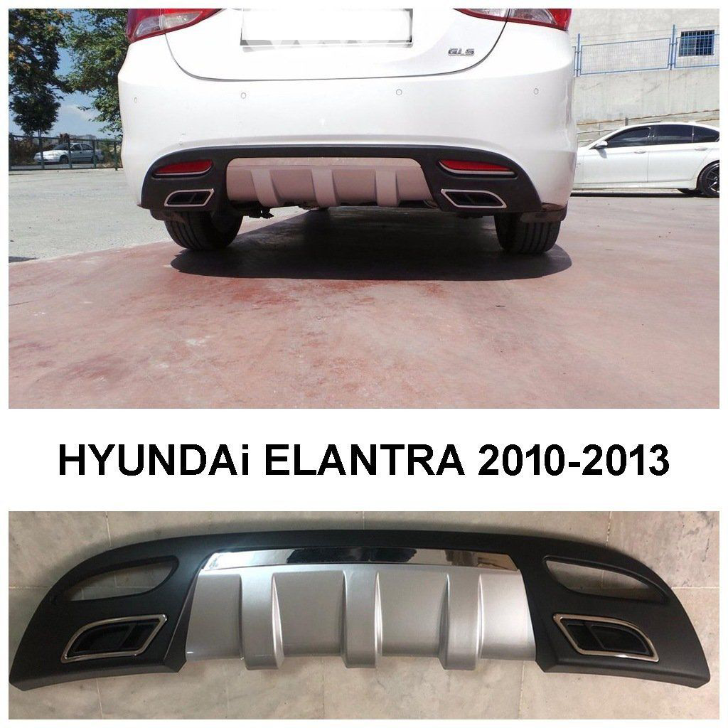 Drs Tuning Hyundai Elantra Uyumlu 2011-2013 Difüzör (Gri)