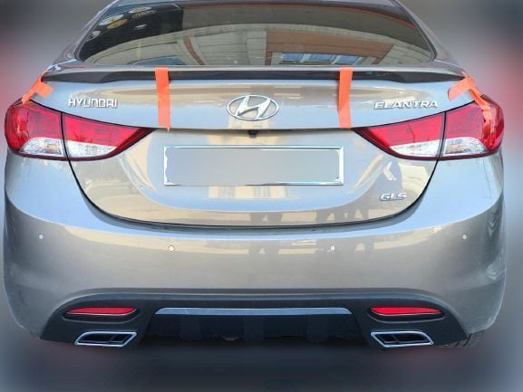 Hyundai Elantra Uyumlu 2011-2015 Boyalı Anatomik Spoiler Hyundai Elantra Uyumlu 2011-2015 Boyalı Anatomik Spoiler