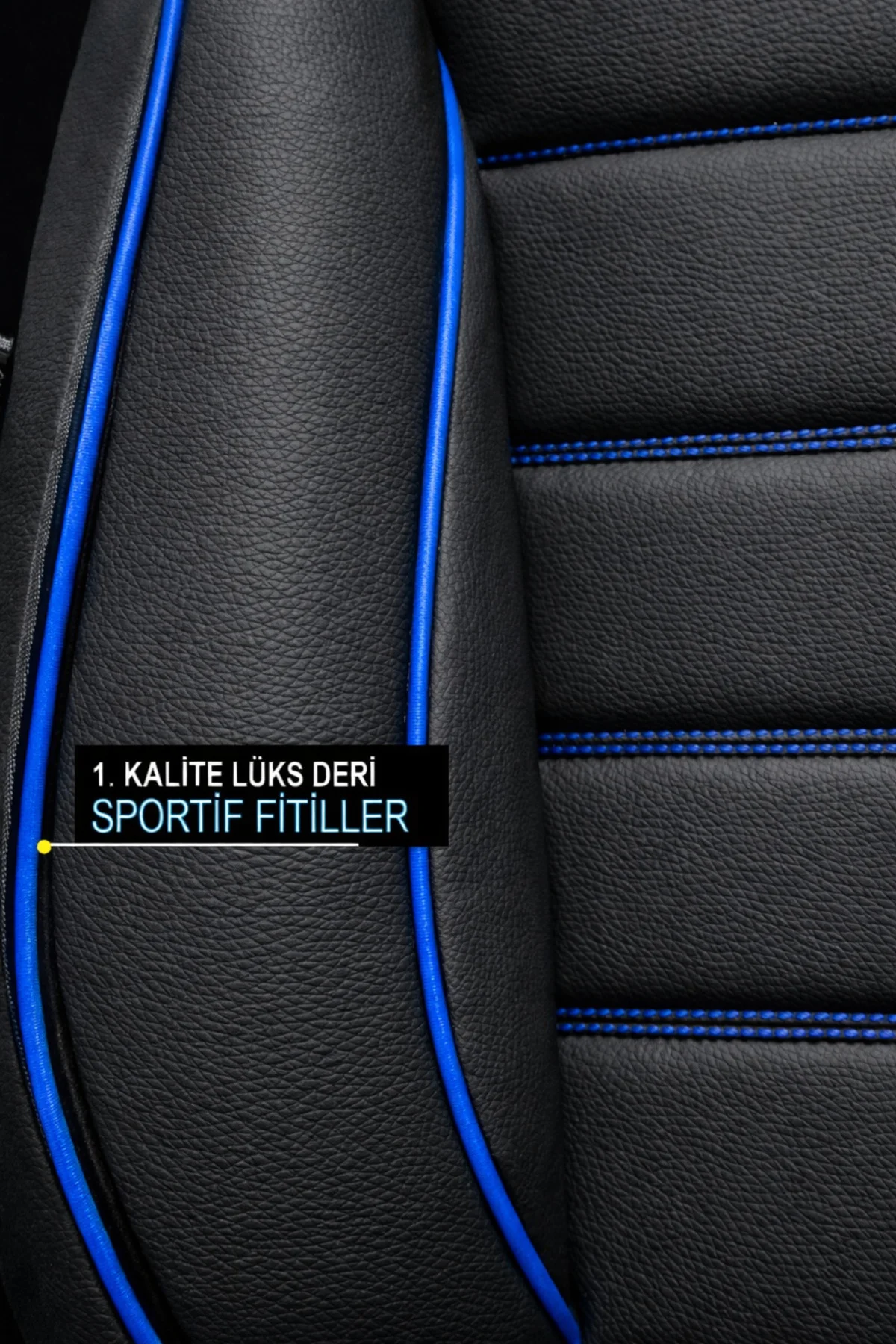 Hyundai Elentra 2011-2015 Uyumlu Jetdrive Serisi Kumaş Oto Koltuk Kılıfı Siyah Mavi Fiyatı, Yorumları ve Özellikleri