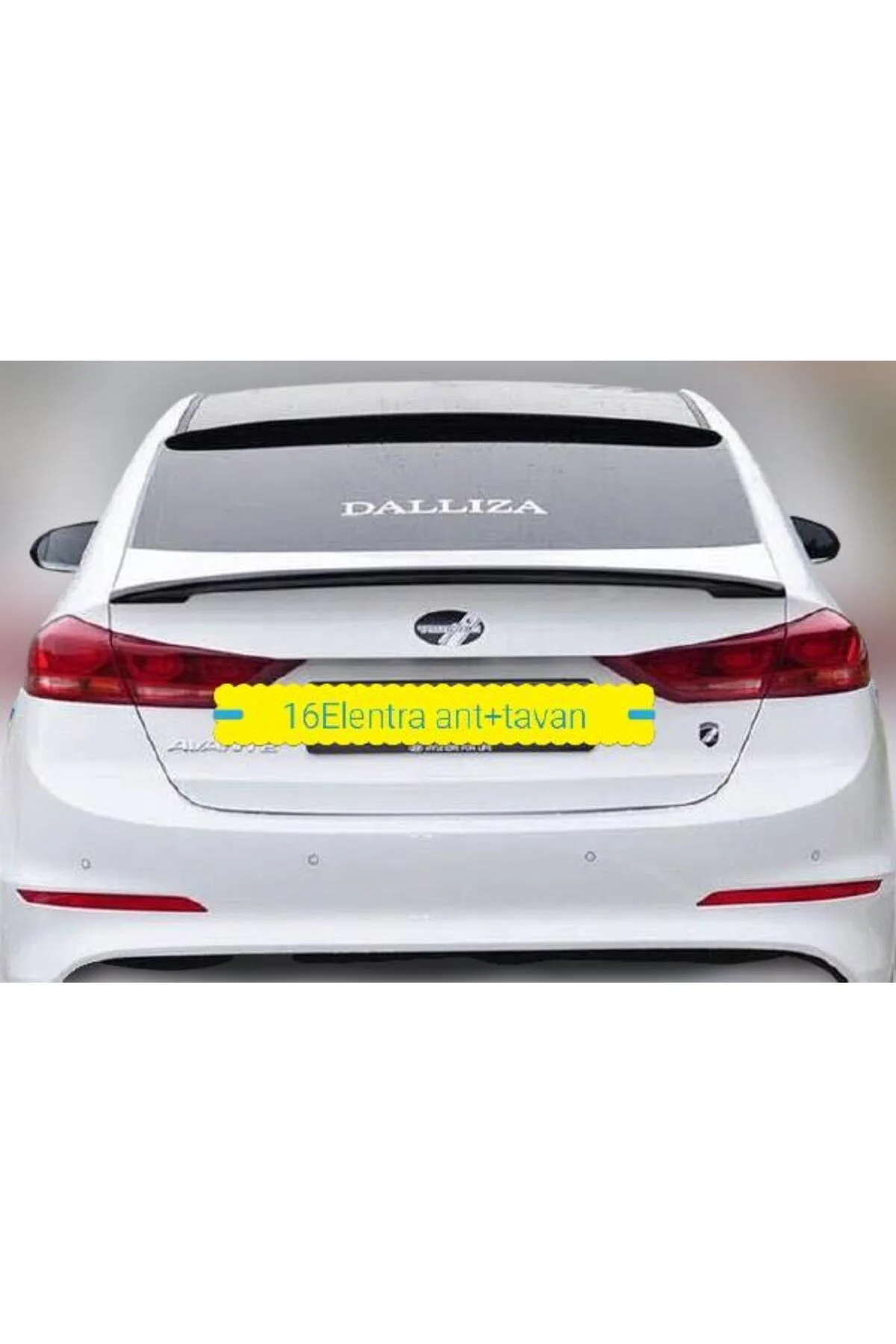 HYUNDAİ ELENTRA 2016-2019 ASTARLI TAVAN SPOİLER