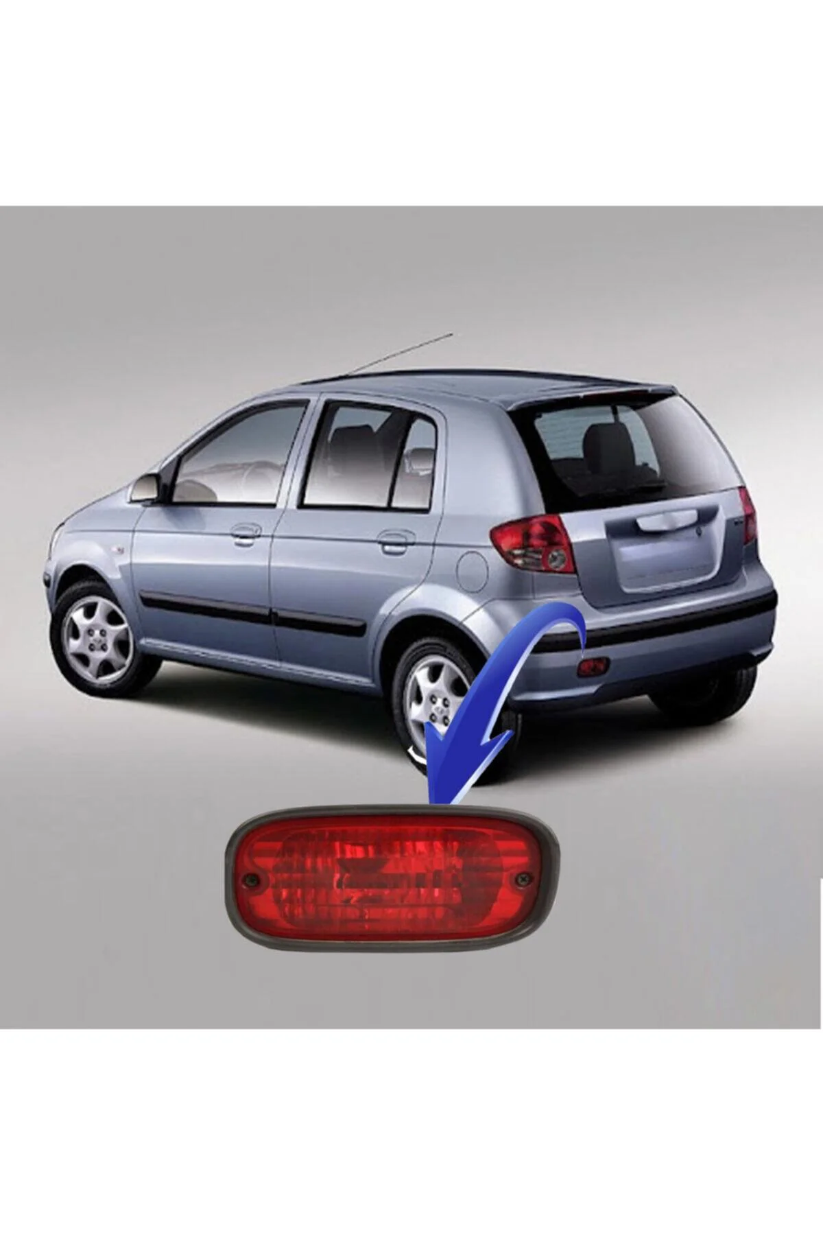 Hyundai Getz Arka Tampon Reflektörü 2002-2006 Arası ( 92405-1c000