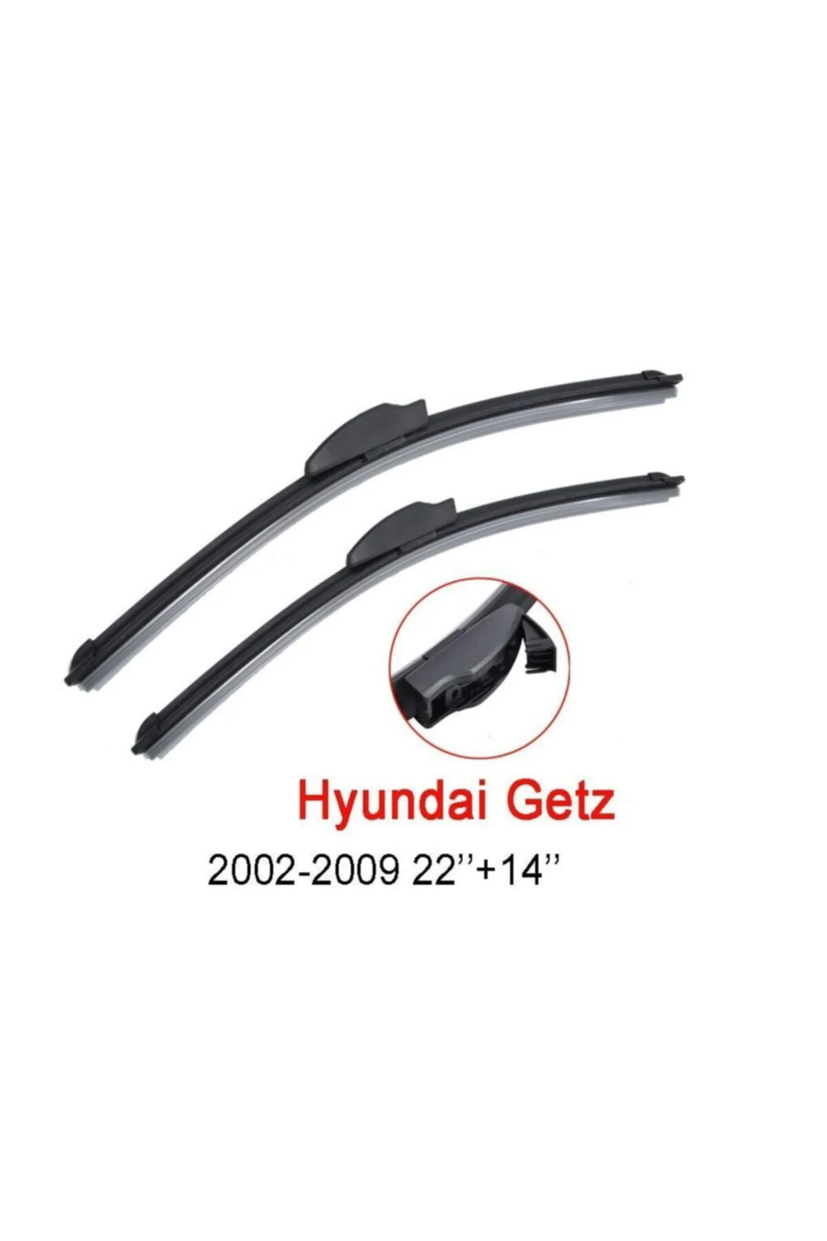 Hyundai Getz Ön Cam Silecek Süpürgesi Takımı Muz 2003--2011