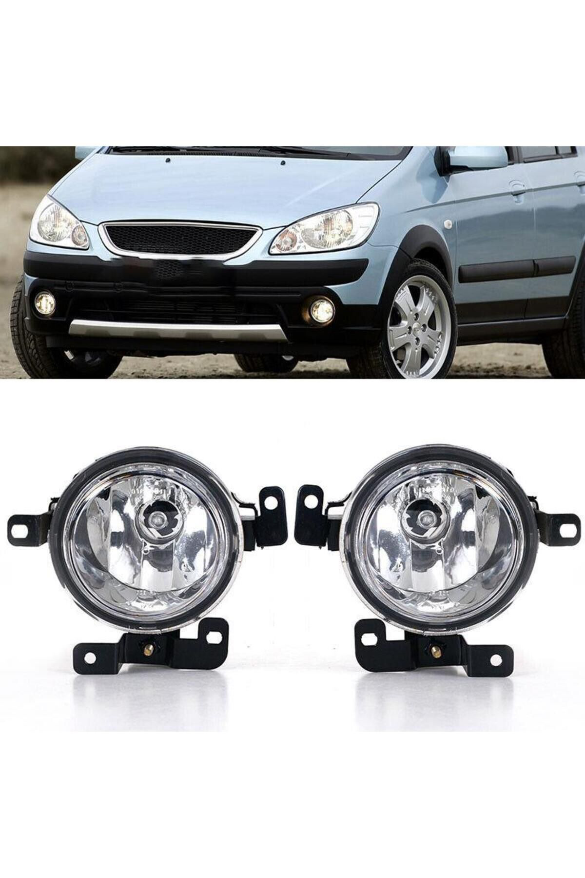 HYUNDAİ GETZ SAĞ + SOL ÖN SİS LAMBASI TAKIMI YUVARLAK 2006--2008 HYUNDAİ GETZ SAĞ + SOL ÖN SİS LAMBASI TAKIMI YUVARLAK 2006--2008