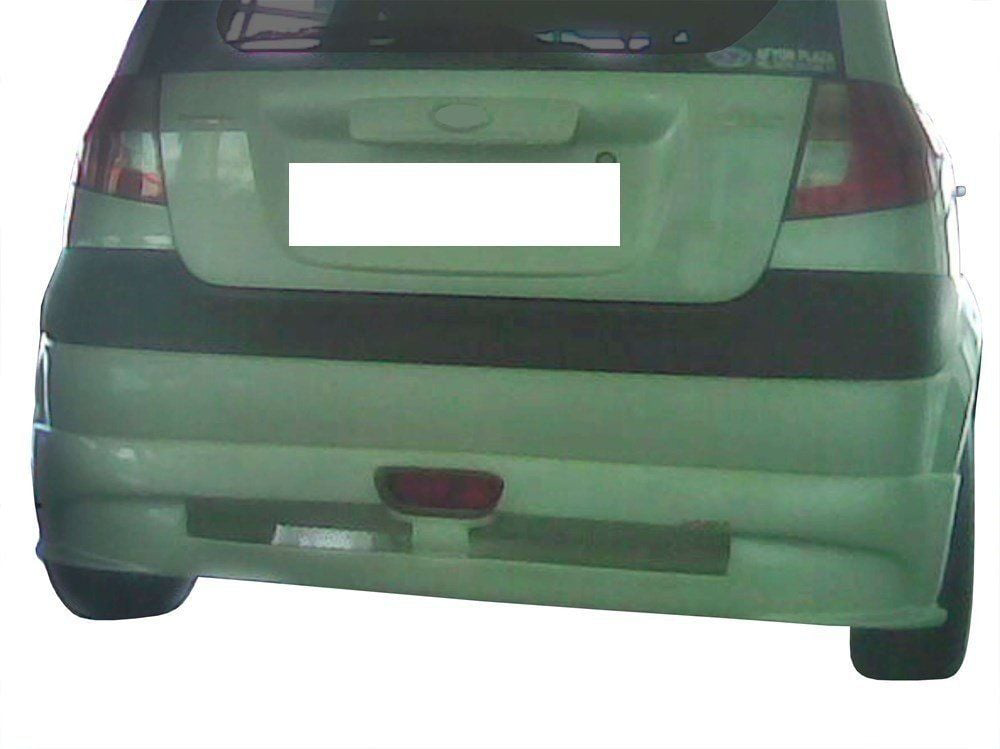 Hyundai Getz Uyumlu Arka Tampon Altı Telli (Facelift) Fiber 2002-