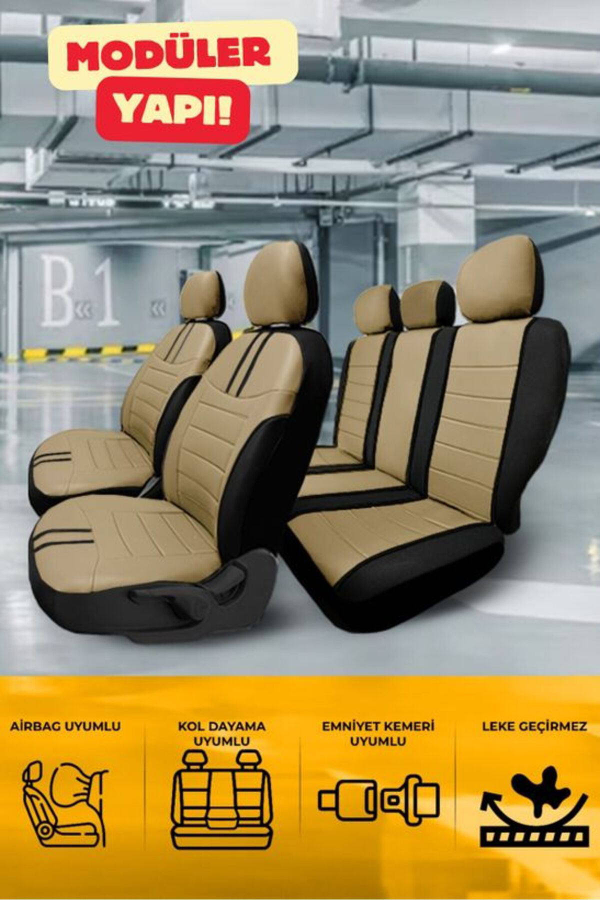 Hyundai H-100 Minibus 1994-2012 Aracınıza Uyumlu Koltuk Kılıfı Lu