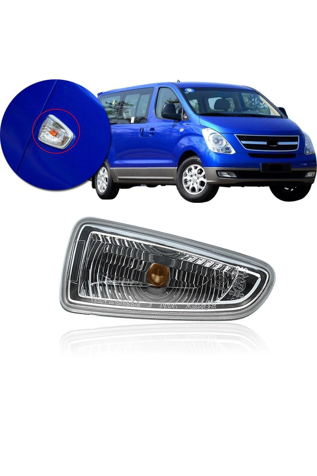 HYUNDAİ H1 SAĞ ÖN ÇAMURLUK SİNYAL LAMBASI 2007--2015