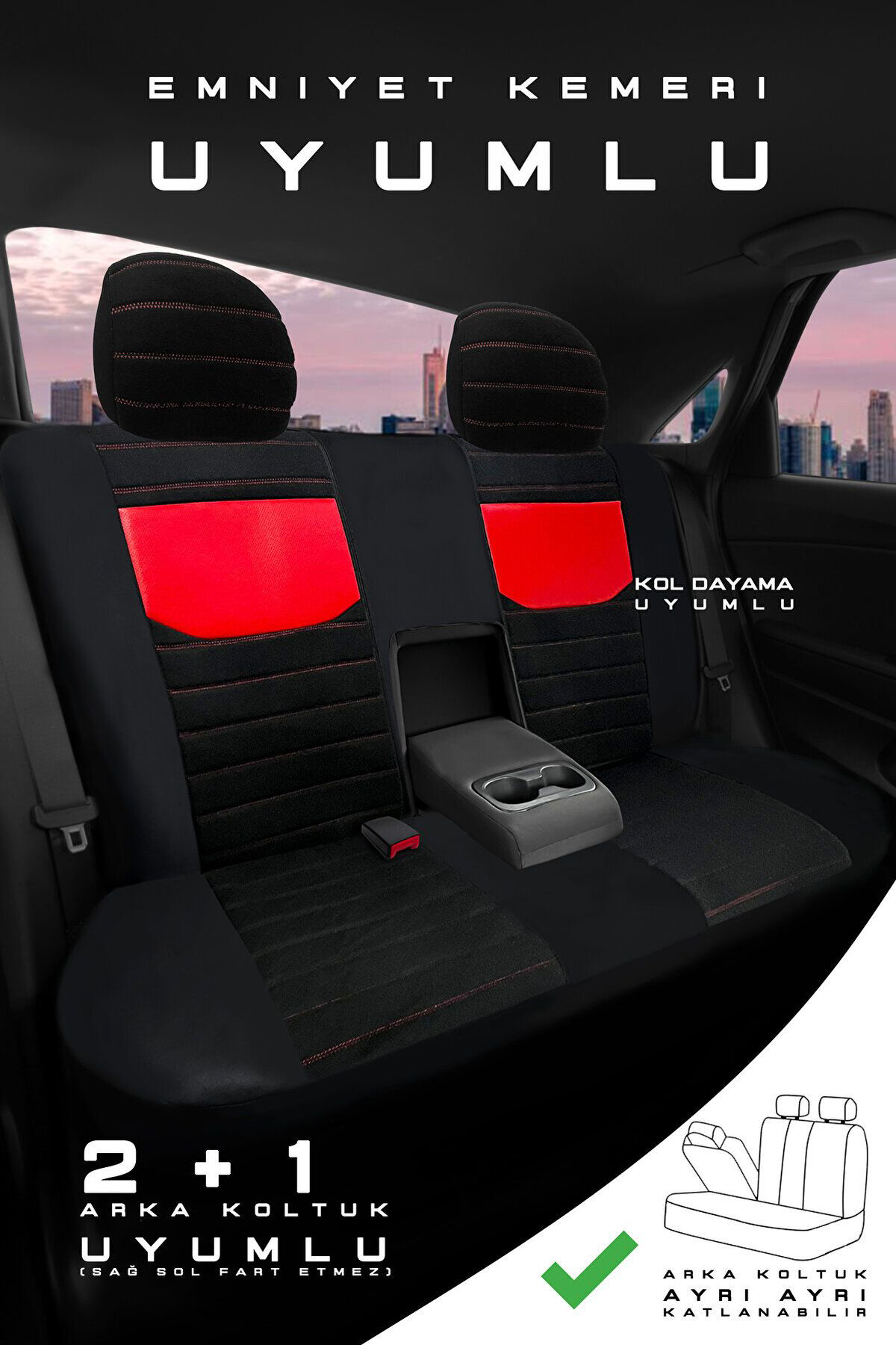 Hyundai İ-20 Hachback 2020 Aracınıza Uyumlu Koltuk Kılıfı Tay Tüy