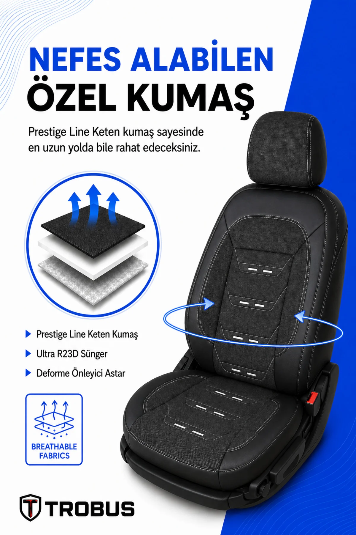 Hyundai İ-30 2008-2011 Uyumlu Prestige Line Keten Serisi Oto Koltuk Kılıfı Siyah Beyaz Hyundai İ-30 2008-2011 Uyumlu Prestige Line Keten Serisi Oto Koltuk Kılıfı Siyah Beyaz