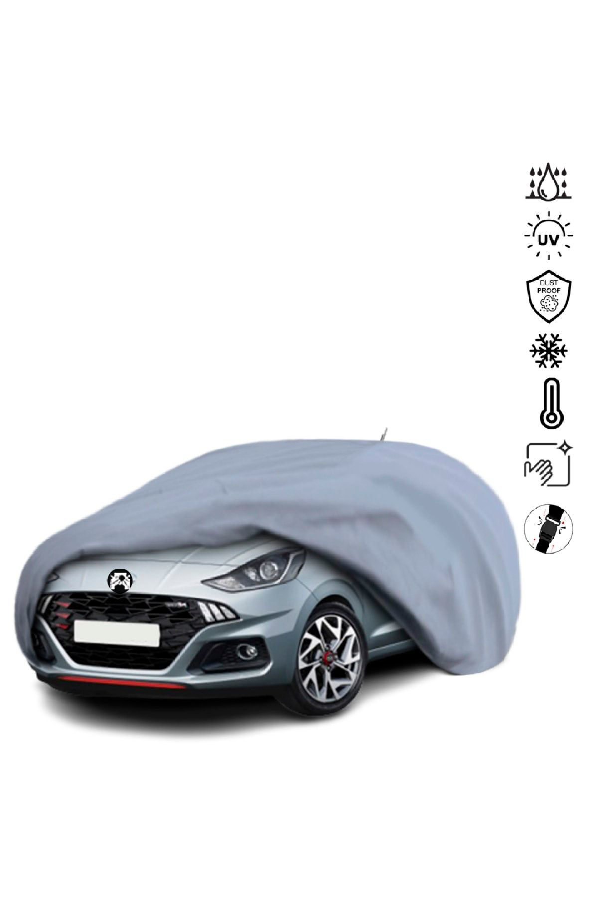 Hyundai I10 2 Hatchback (2016-) Miflonlu Su Geçirmez Oto Branda U