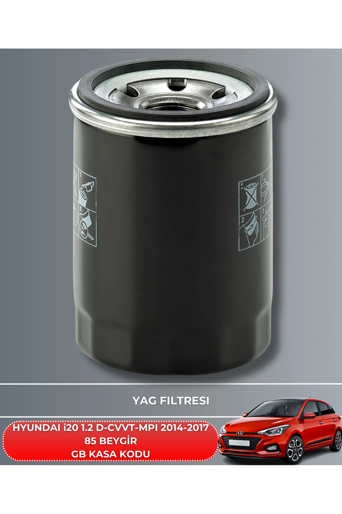 HYUNDAI i20 1.2 D-CVVT - 1.2 MPI 2014-2015-2016-2017 120 BEYGİR H