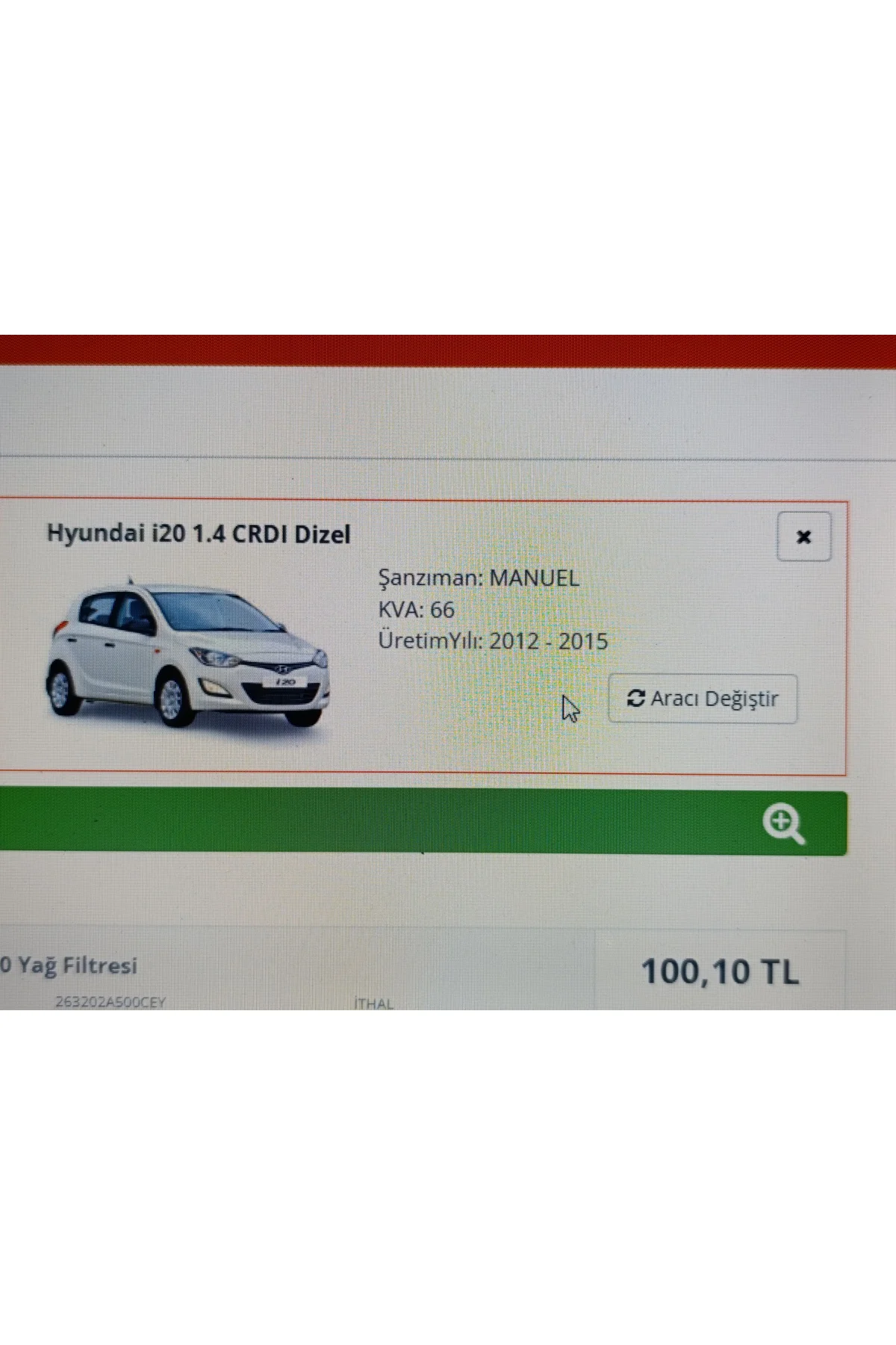 Hyundai I20 1.4 Crdı Dizel Filtre Seti 2014-2019 Hava Yağ Yakıt S