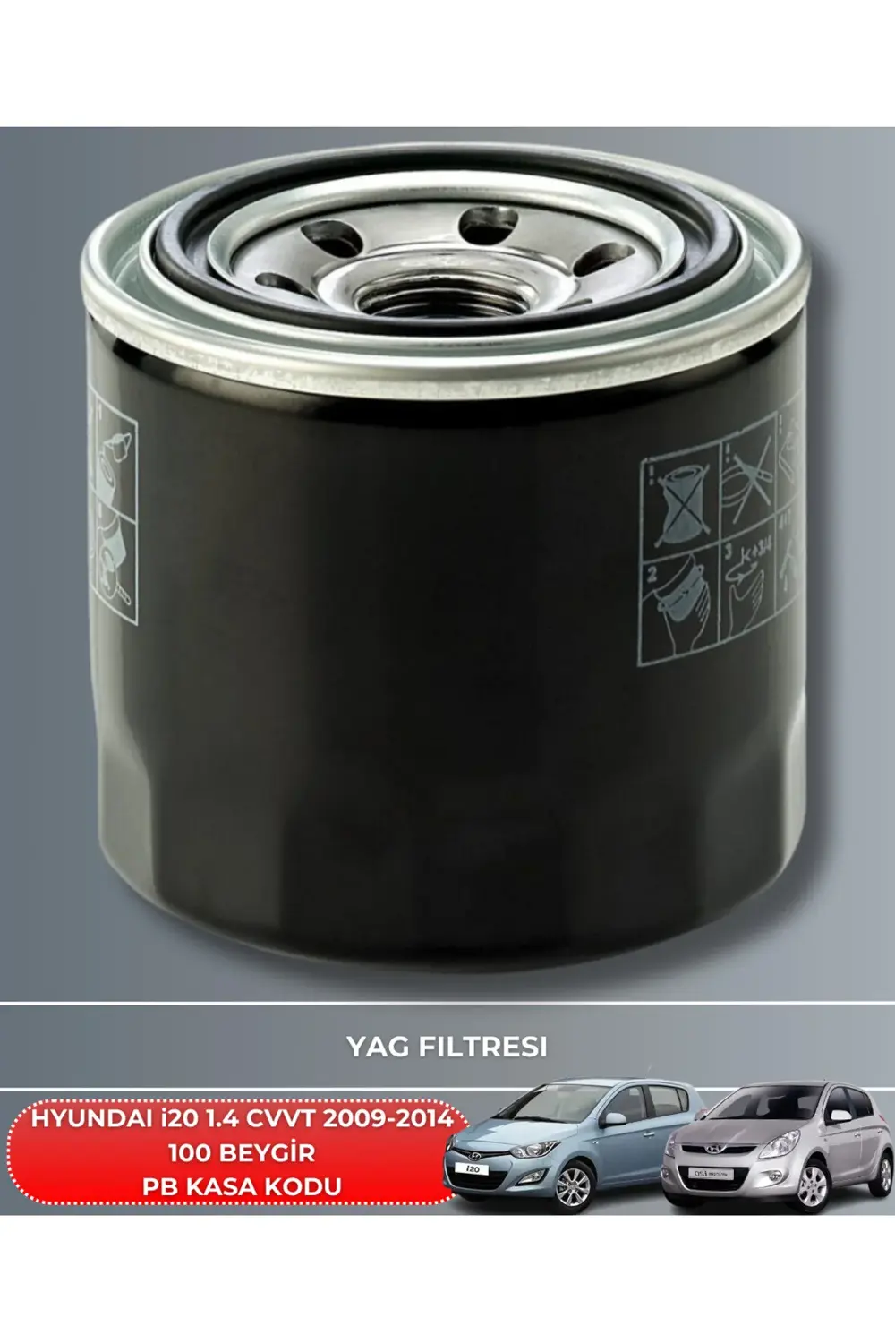 HYUNDAI i20 1.4 CVVT 2009-2010-2011-2012-2013-2014 100 BEYGİR BAK
