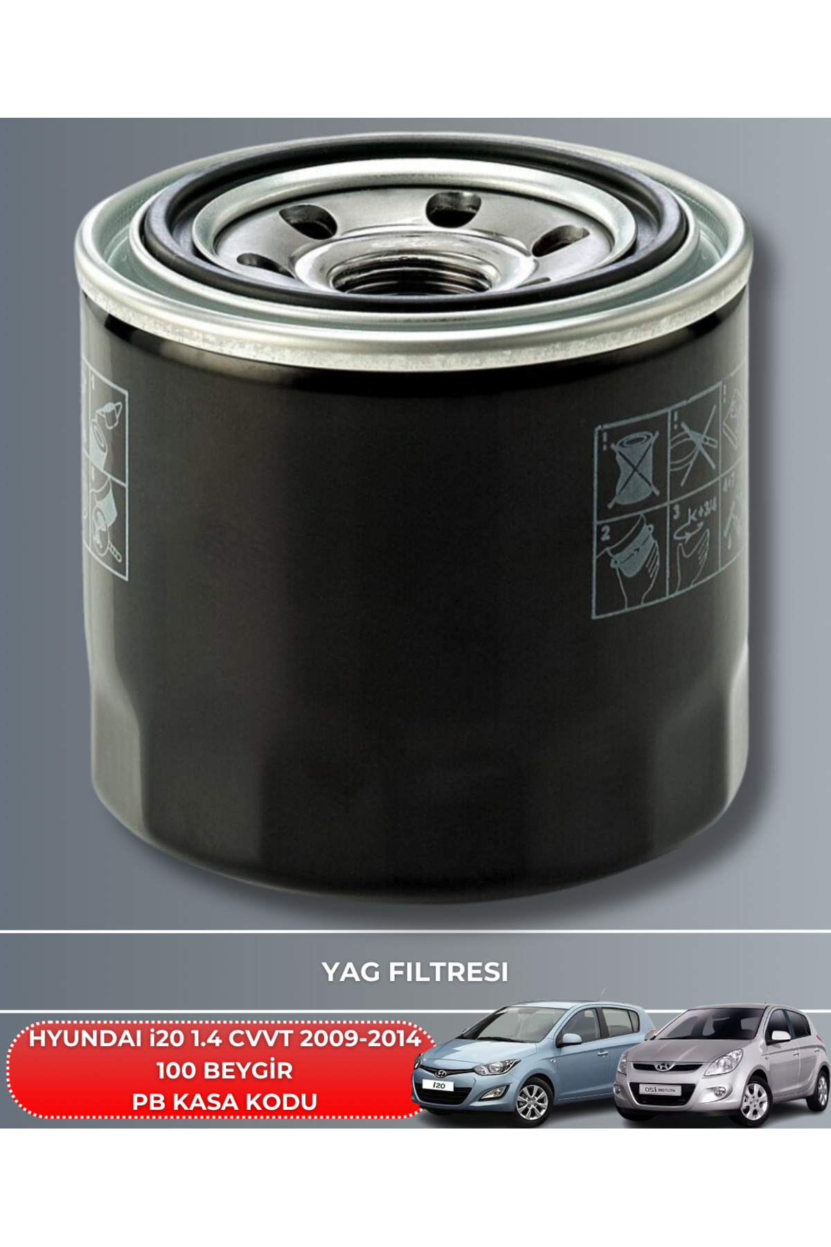 HYUNDAI i20 1.4 CVVT 2009-2010-2011-2012-2013-2014 100 BEYGİR BAK