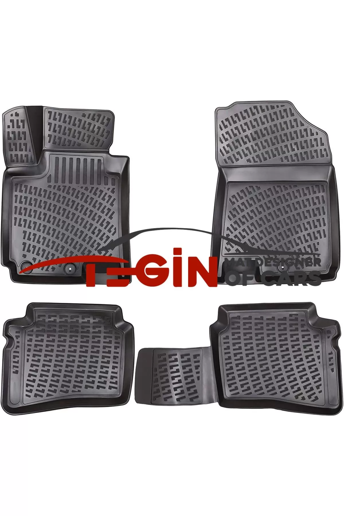 Hyundai İ20 2018 3D Havuzlu Paspas Siyah