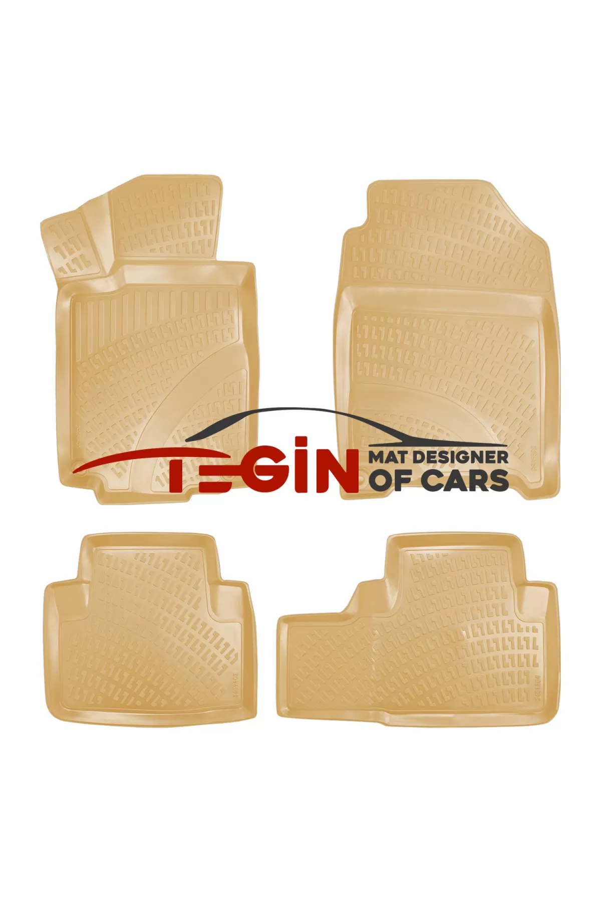 Hyundai İ20 2017 3D Havuzlu Paspas Bej