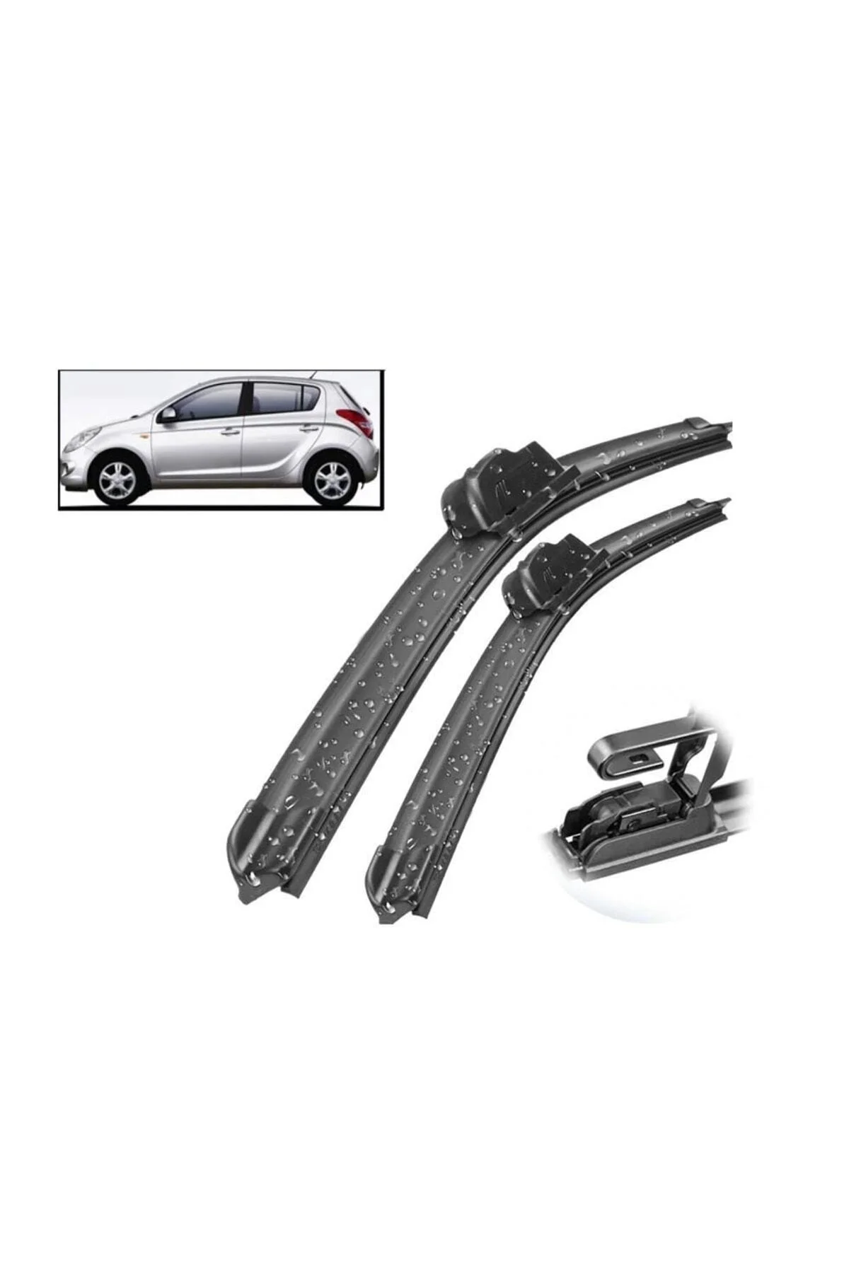 Hyundai I20 Ön Cam Silecek Takımı Muz 2015--2017
