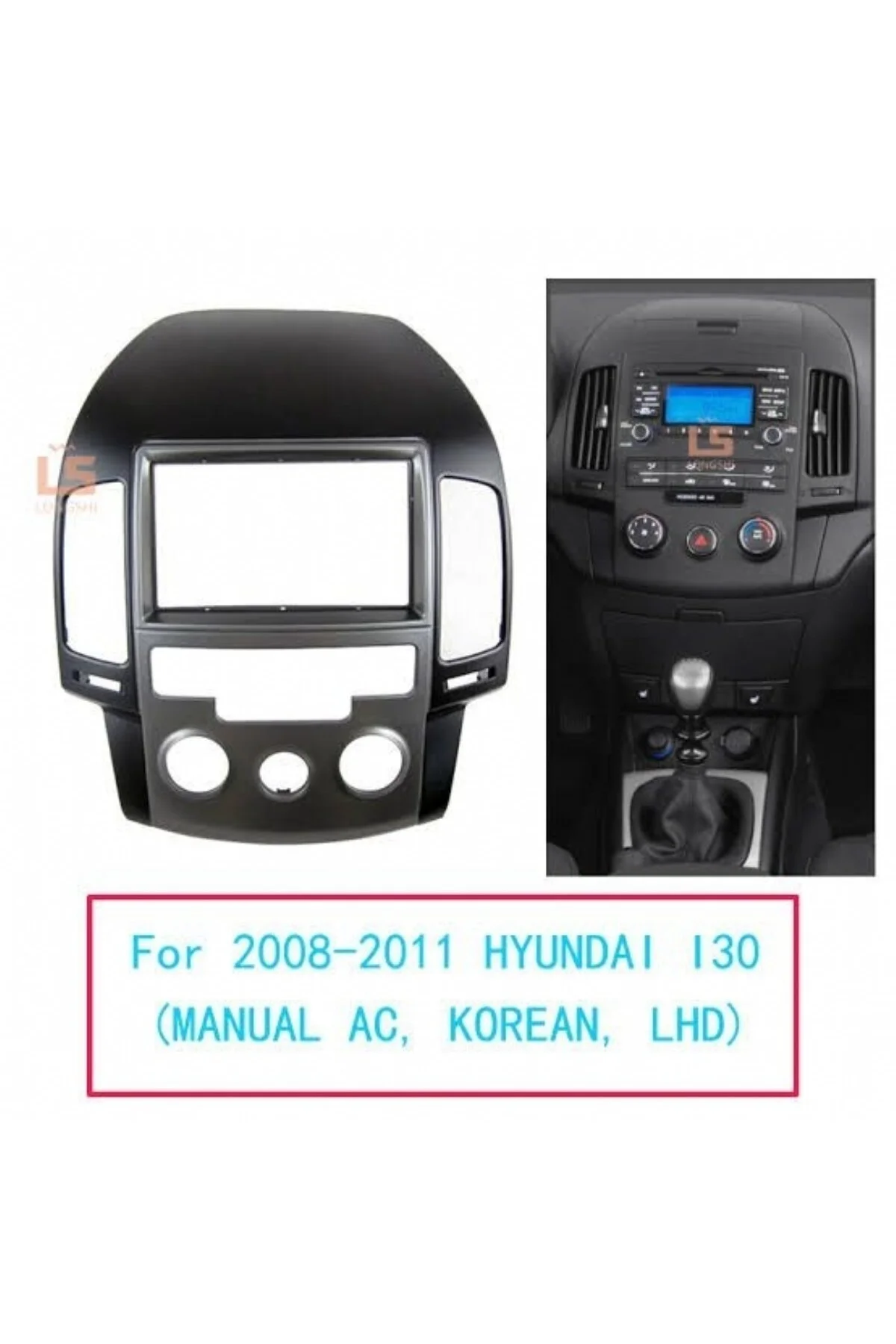 HYUNDAİ İ30 2008-2011 Uyumlu ANALOG ANDROİD TEYP ÇERÇEVE (9 INCH) - SOKET - CANBUS HYUNDAİ İ30 2008-2011 Uyumlu ANALOG ANDROİD TEYP ÇERÇEVE (9 INCH) - SOKET - CANBUS