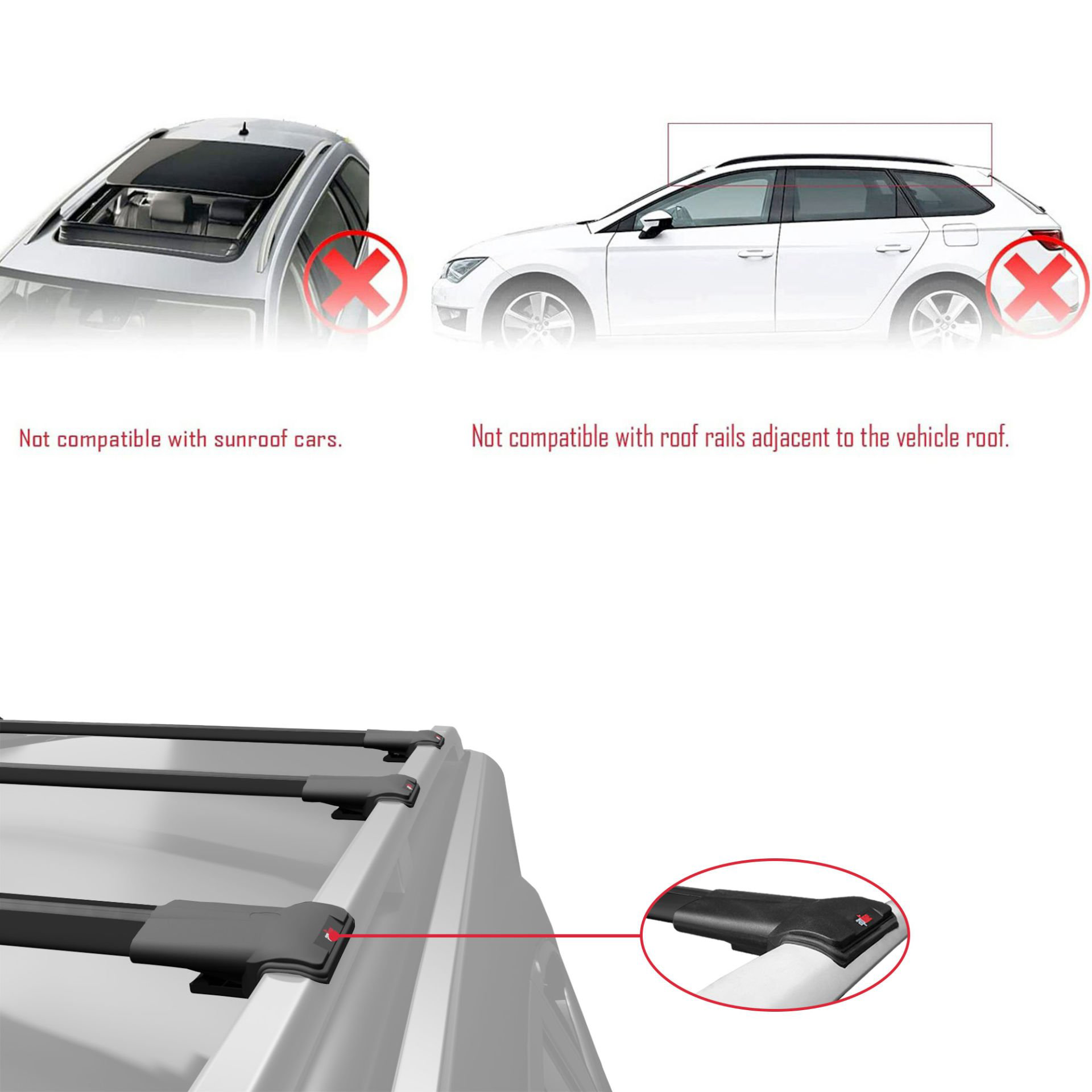 Hyundai İ30 ESTATE 2007-2012 Arası ile Uyumlu FLY Model Ara Atkı 