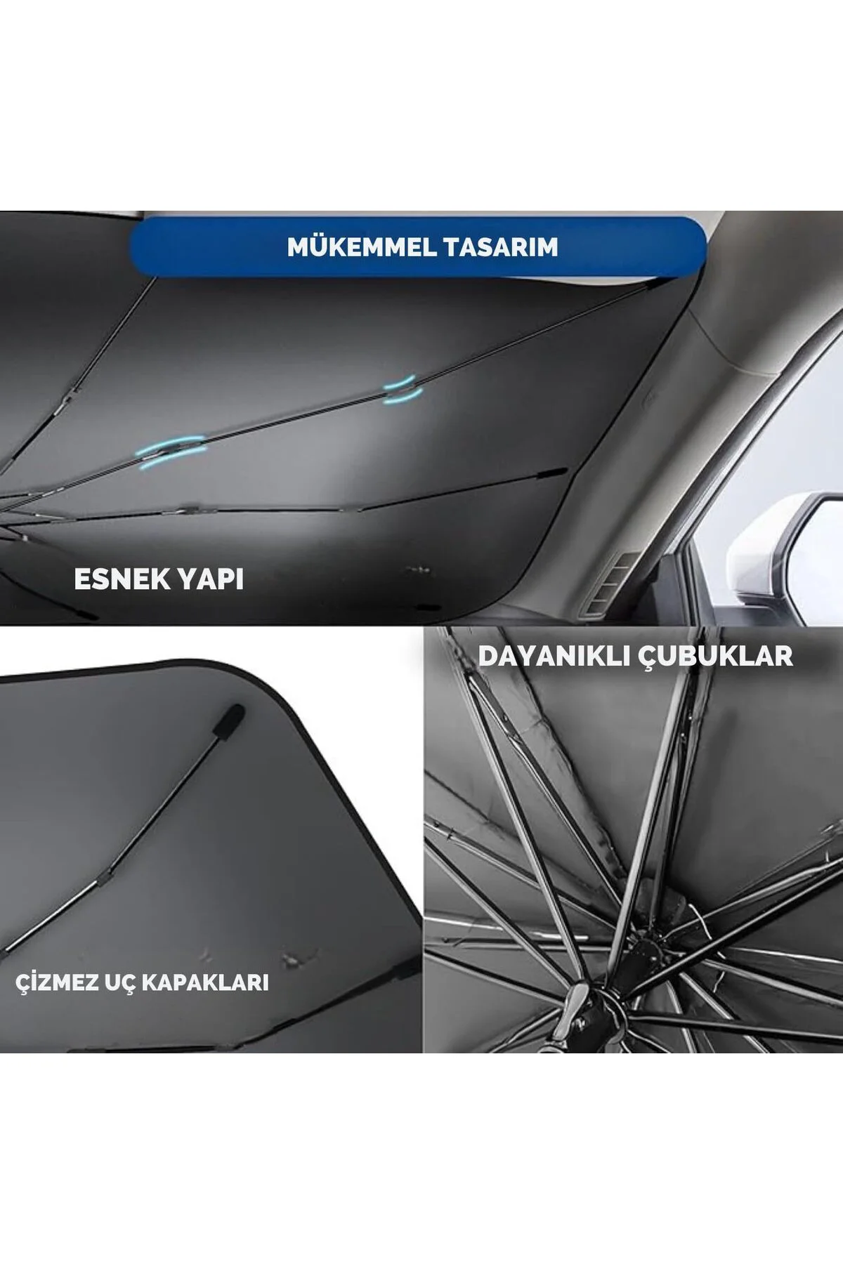 Hyundai i30, Ford Fiesta, Seat Ibiza, Renault Clio, Dacia Duster Uyumlu Oto Şemsiye Fiyatı, Yorumları ve Özellikleri