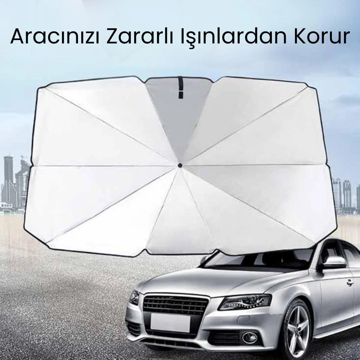 Hyundai i30 Ford Fiesta Seat Ibiza Renault Clio Dacia Duster Uyumlu Oto Şemsiye