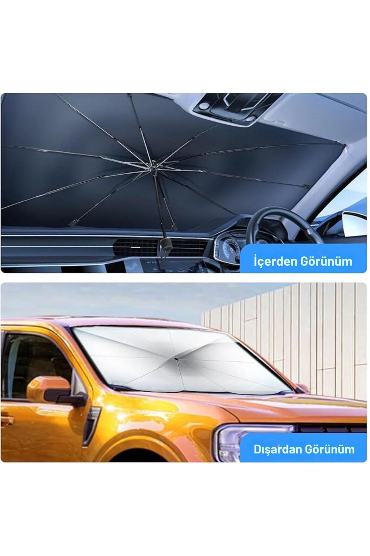 Hyundai i30, Ford Fiesta, Seat Ibiza, Renault Clio, Dacia Duster Uyumlu Oto Şemsiye Fiyatı, Yorumları ve Özellikleri