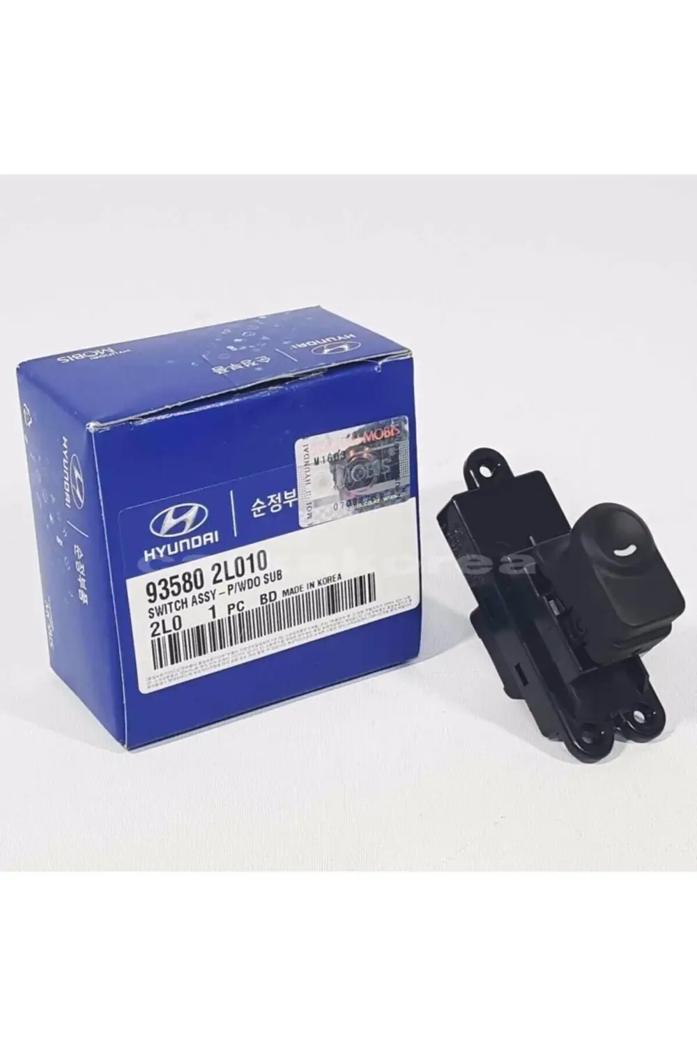 Hyundai I30 Tekli Cam Açma Düğmesi Anahtarı 2008--2011 Orjinal
