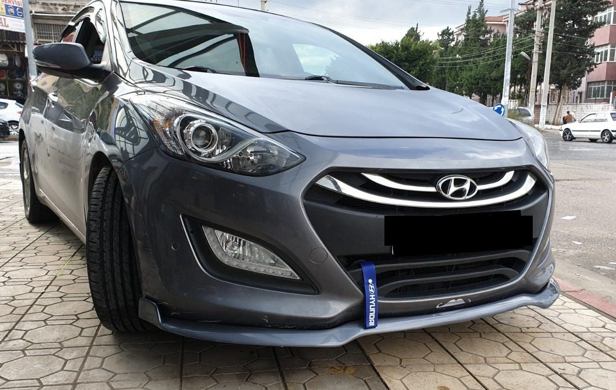 Hyundai İ30 Uyumlu Ön Lip Boyalı 2012-Sonrası Hyundai İ30 Uyumlu Ön Lip Boyalı 2012-Sonrası