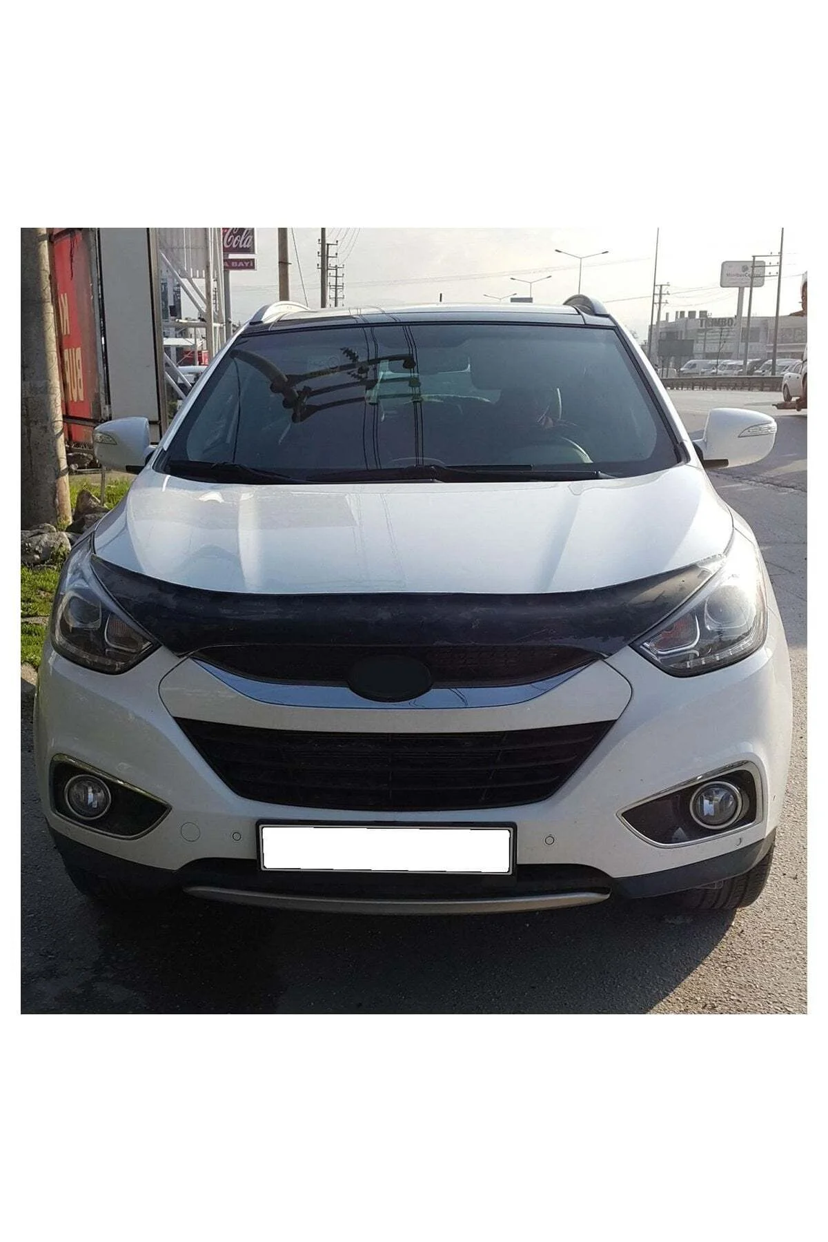 Hyundai IX-35 2010-2017 Uyumlu Kaput Rüzgarlığı Ön Kaput Koruma ABS Parlak Siyah Hyundai IX-35 2010-2017 Uyumlu Kaput Rüzgarlığı Ön Kaput Koruma ABS Parlak Siyah
