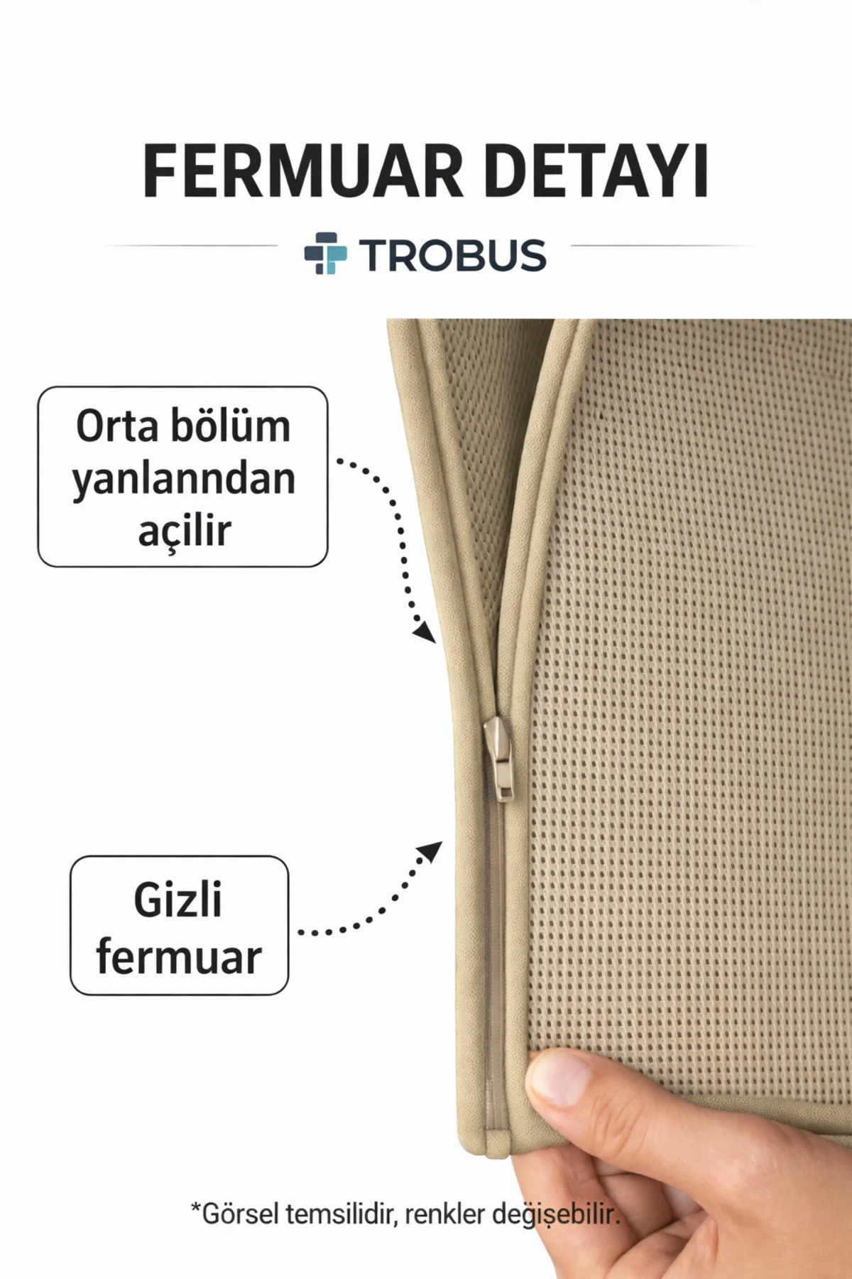Hyundai ix35 2010-2015 Uyumlu Mira Serisi Taba 5'li Oto Koltuk Minderi