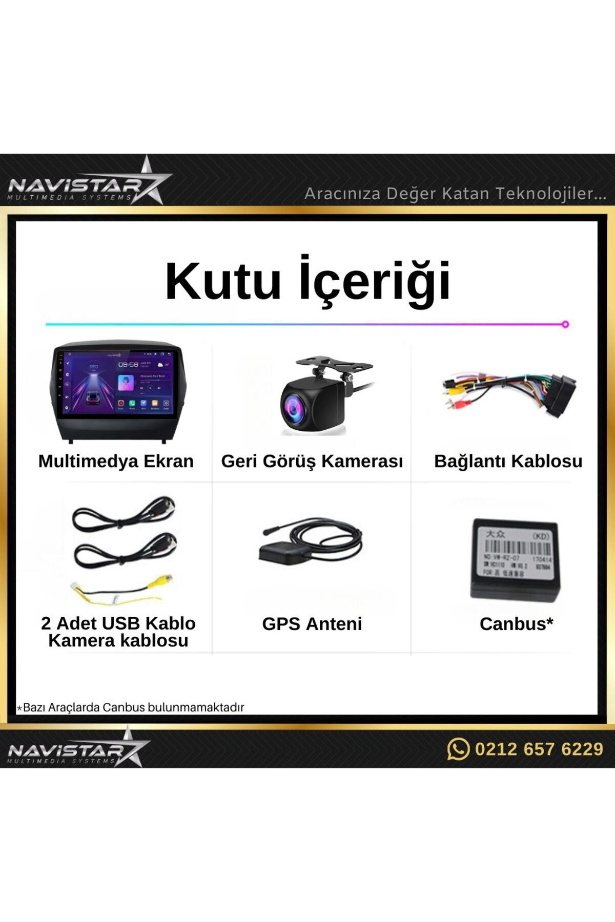 Hyundai Ix35 Kablosuz Carplay 4gb 64gb Android 13 Navigasyon Mult