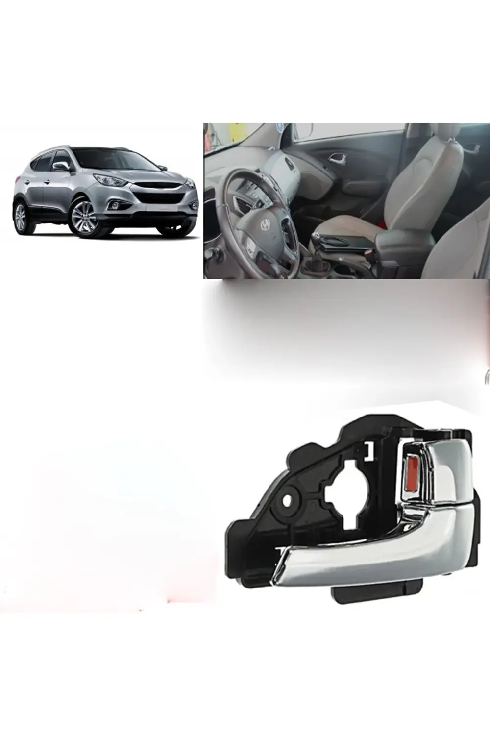 Hyundai Ix35 Sağ Iç Kapı Açma Kolu Ön Arka Uyumlu 1 Adet