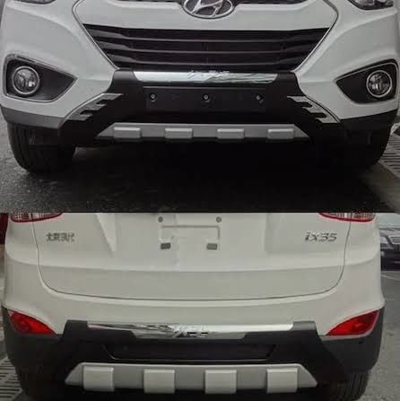 Hyundai Ix35 Uyumlu 2010 Sonrası Ön Arka Tampon Koruma Difüzör Pa Hyundai Ix35 Uyumlu 2010 Sonrası Ön Arka Tampon Koruma Difüzör Pa