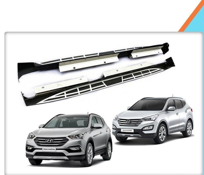 Hyundai Ix45 Uyumlu -2010 Yan Basamak Koruma Side Step Square Sty Hyundai Ix45 Uyumlu -2010 Yan Basamak Koruma Side Step Square Sty