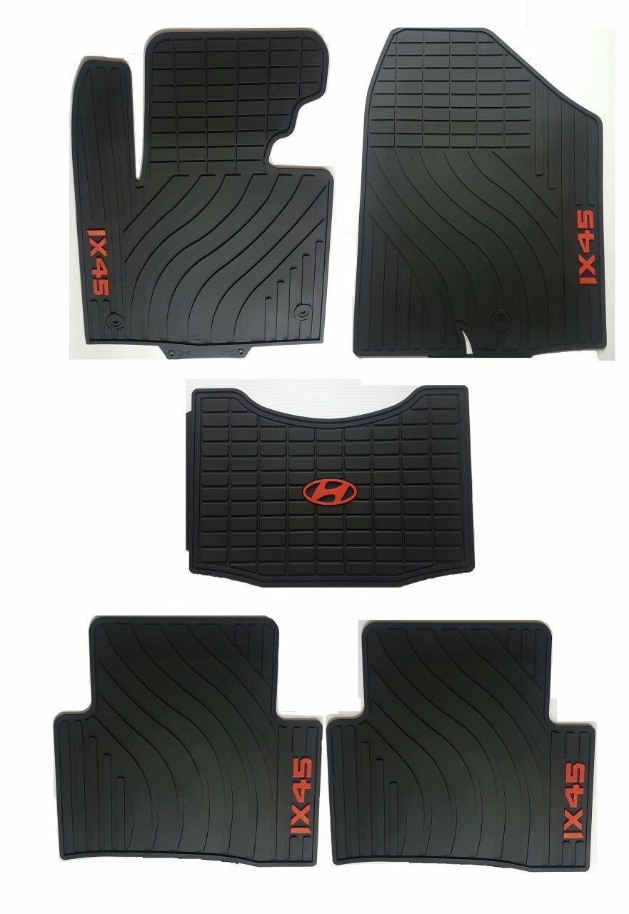 Hyundai İx45 Uyumlu Lüks Kauçuk Lateks Oto Paspas 2011+ Parça Hyundai İx45 Uyumlu Lüks Kauçuk Lateks Oto Paspas 2011+ Parça