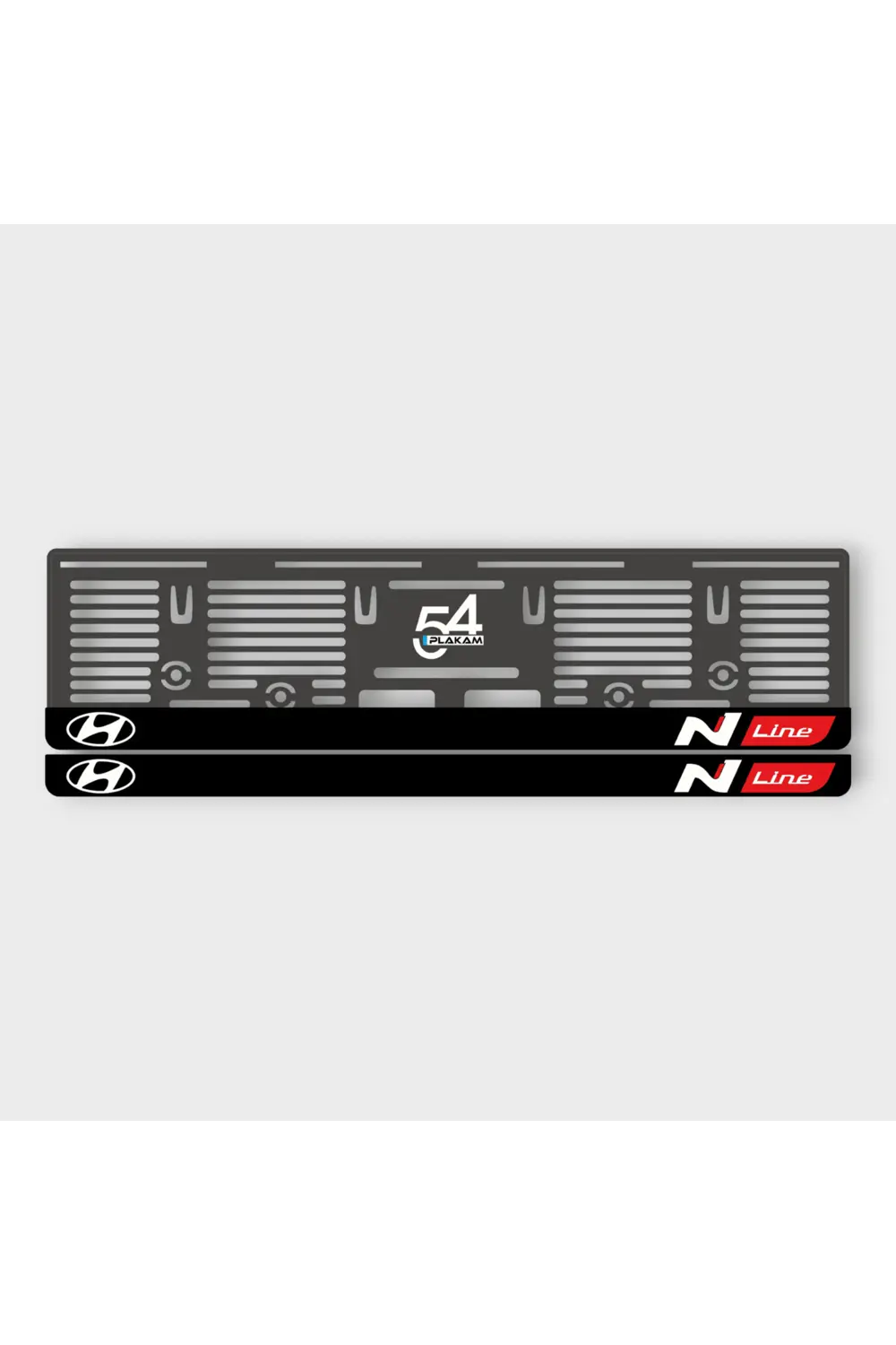 HYUNDAI N LİNE Uyumlu 3D KABARTMALI PLEKSİ ARABA PLAKALIĞI