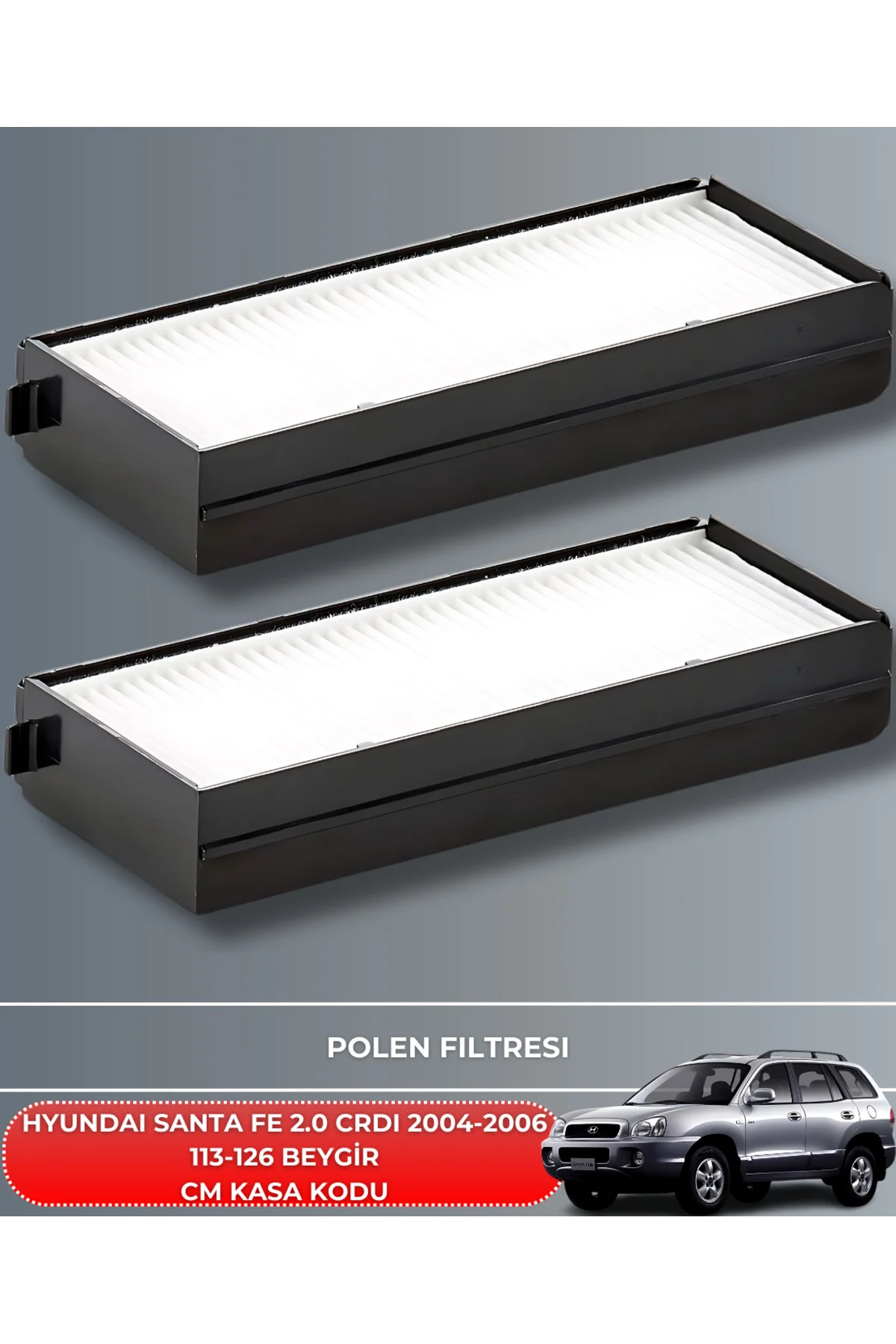 HYUNDAI SANTA FE 2.0 CRDI 2004-2005-2006 113-126 BEYGİR HAVA YAĞ 