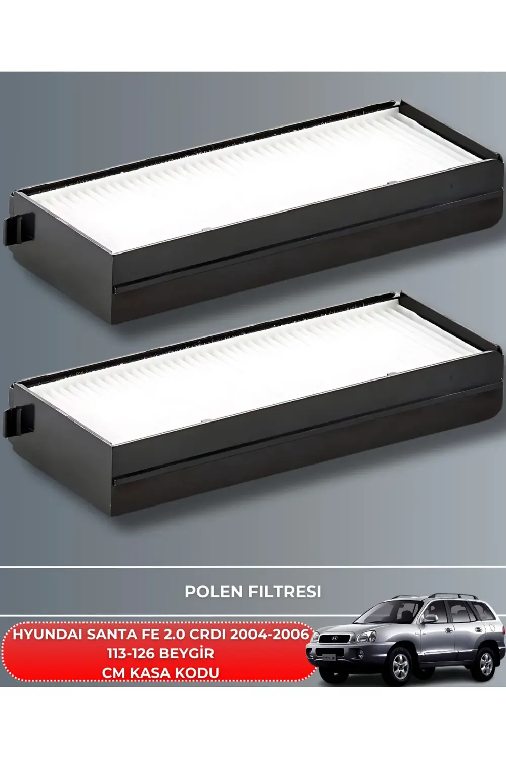 HYUNDAI SANTA FE 2.0 CRDI 2004-2005-2006 113-126 BEYGİR BAKIM SET