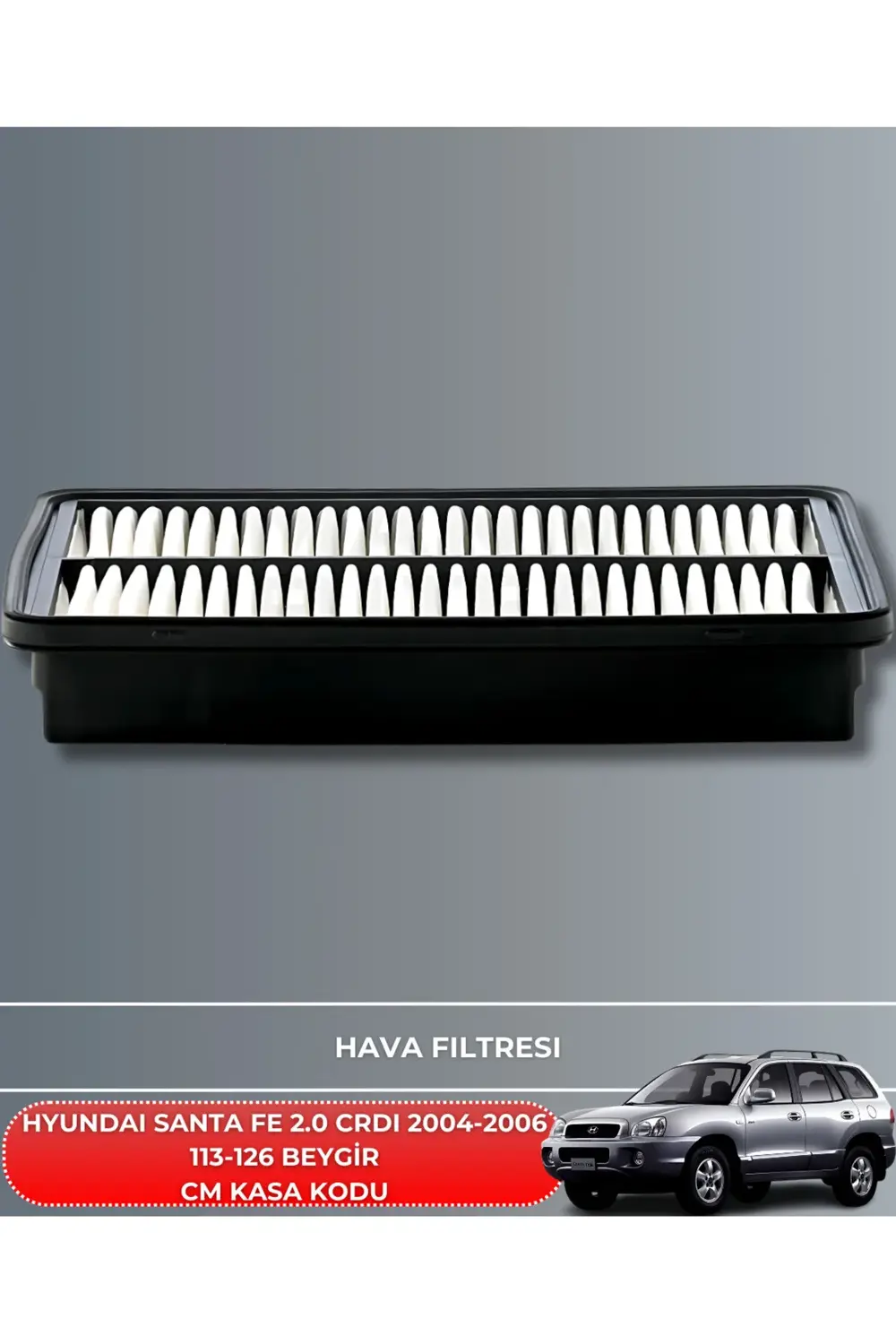 HYUNDAI SANTA FE 2.0 CRDI 2004-2005-2006 113-126 BEYGİR BAKIM SET