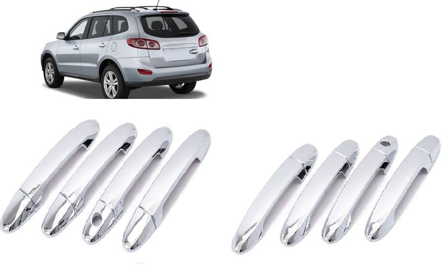 Hyundai Santa Uyumlu Fe 2006 2012 Kapı Kolu ABS Krom Parça