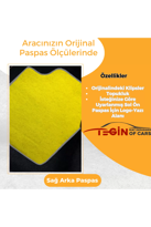 Hyundai Santafe Cm 2006-2010 Prime Sarı Halı Gri Kenar Halı Paspa